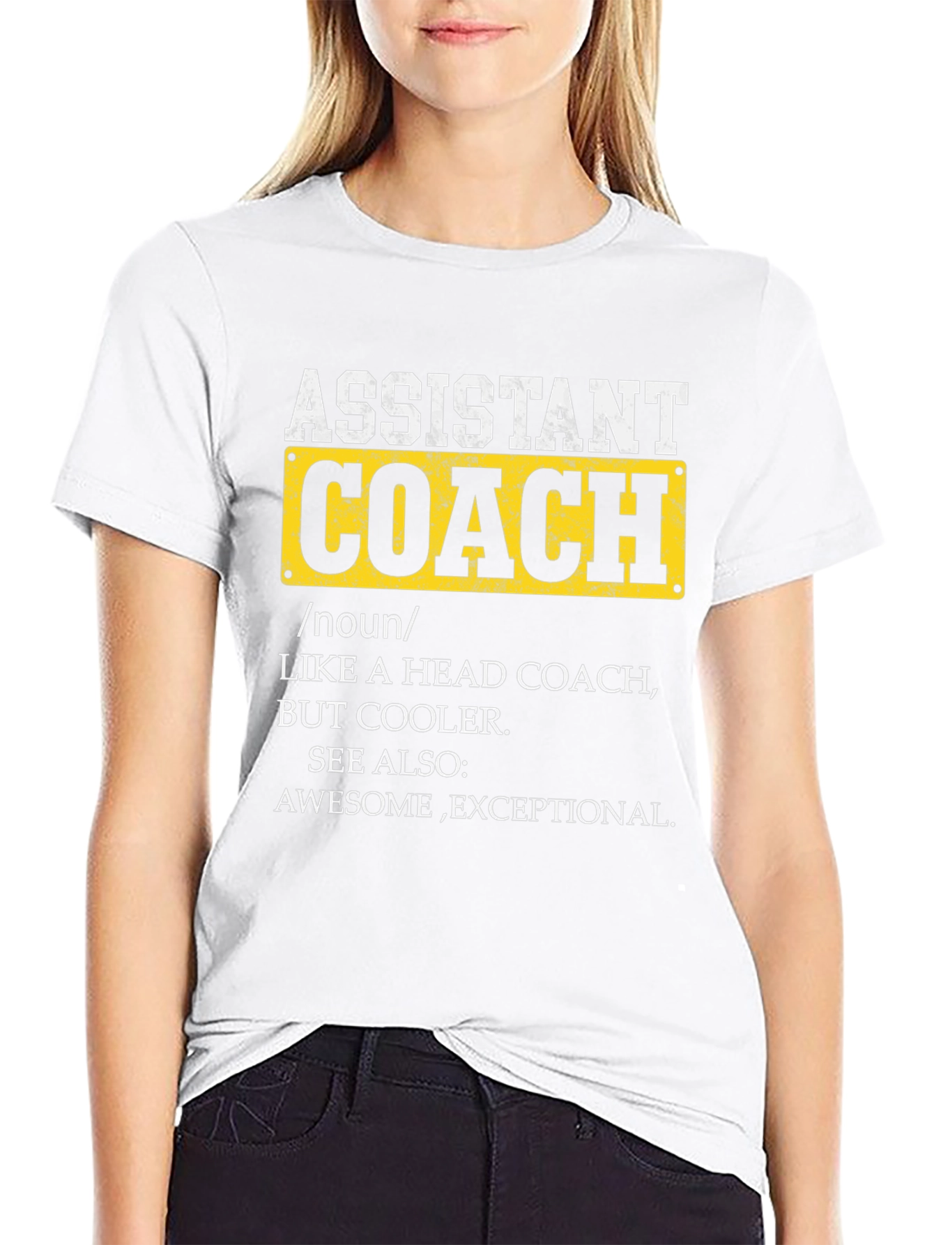 Assistant Coach Definition Graphic Tee