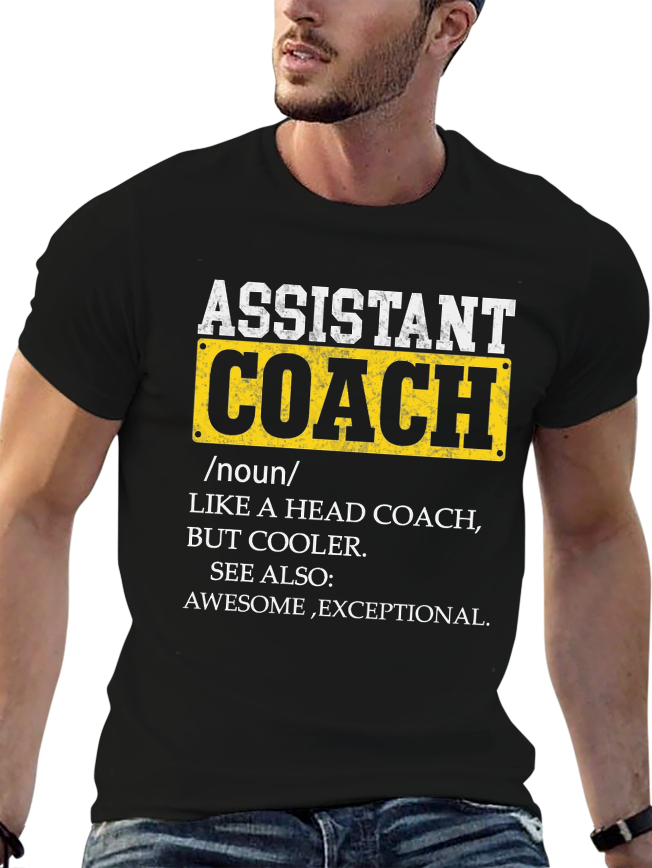 Assistant Coach Definition Graphic Tee