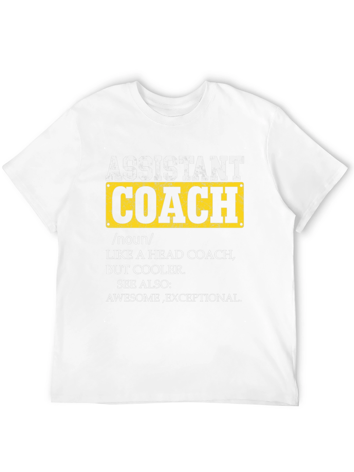 Assistant Coach Definition Graphic Tee