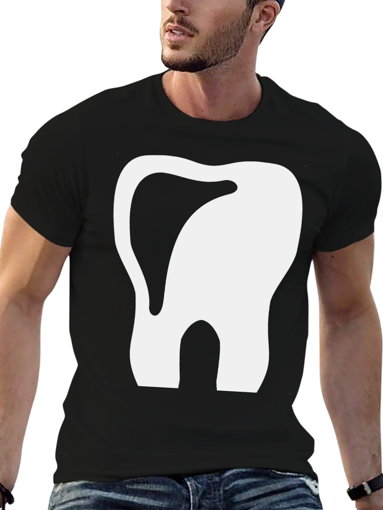 Tooth Graphic Tee - Dental Humor Shirt