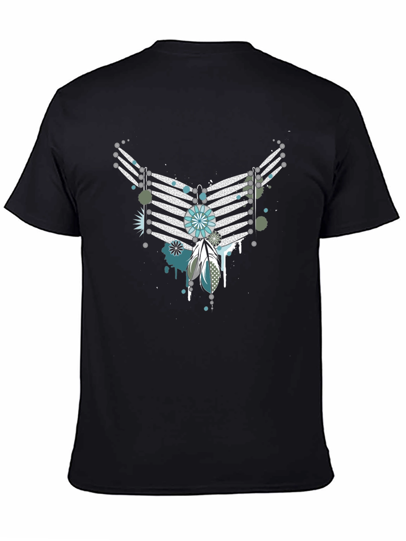 Unique Graphic T-Shirt - Native Inspired Design