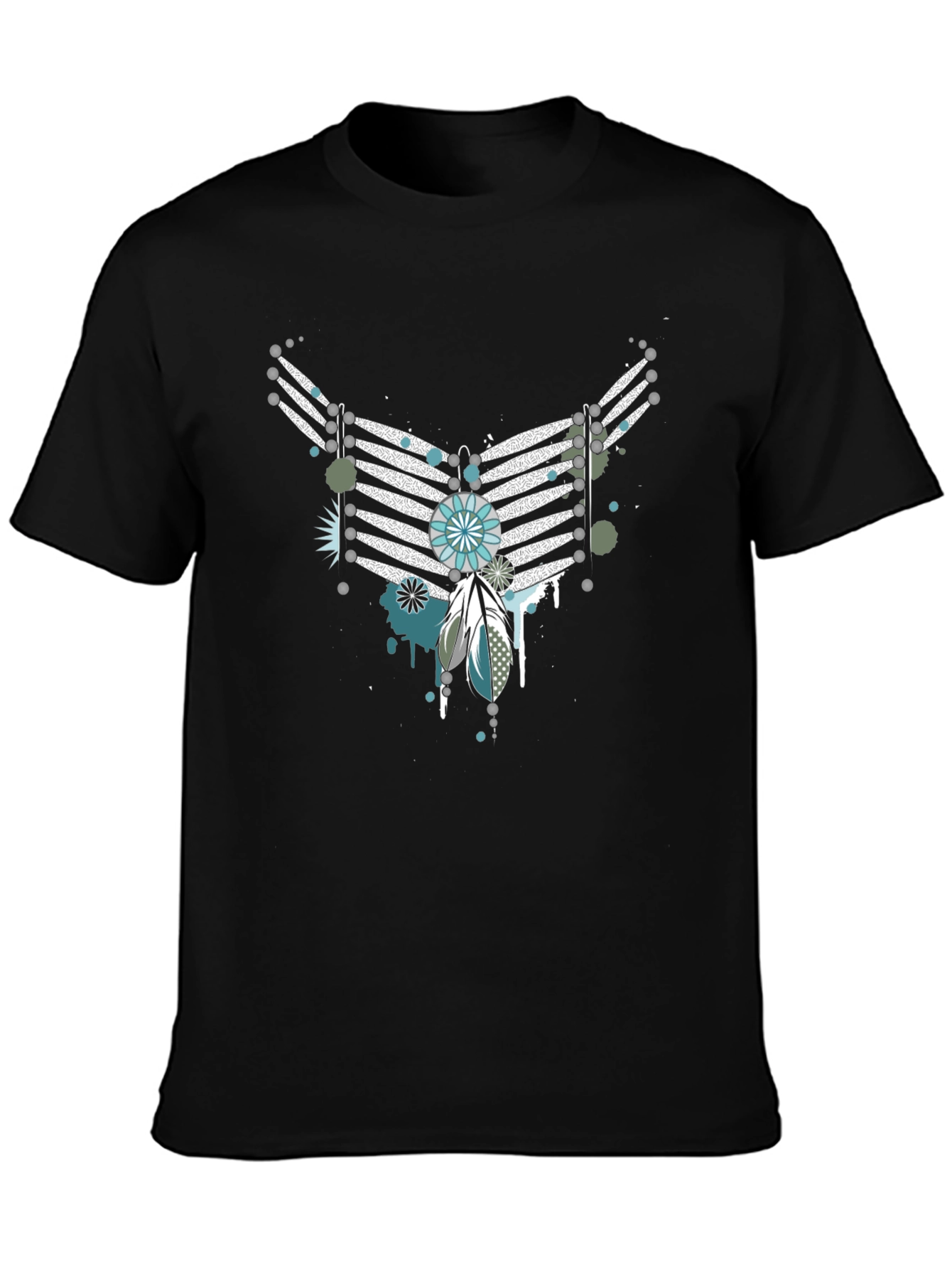 Unique Graphic T-Shirt - Native Inspired Design