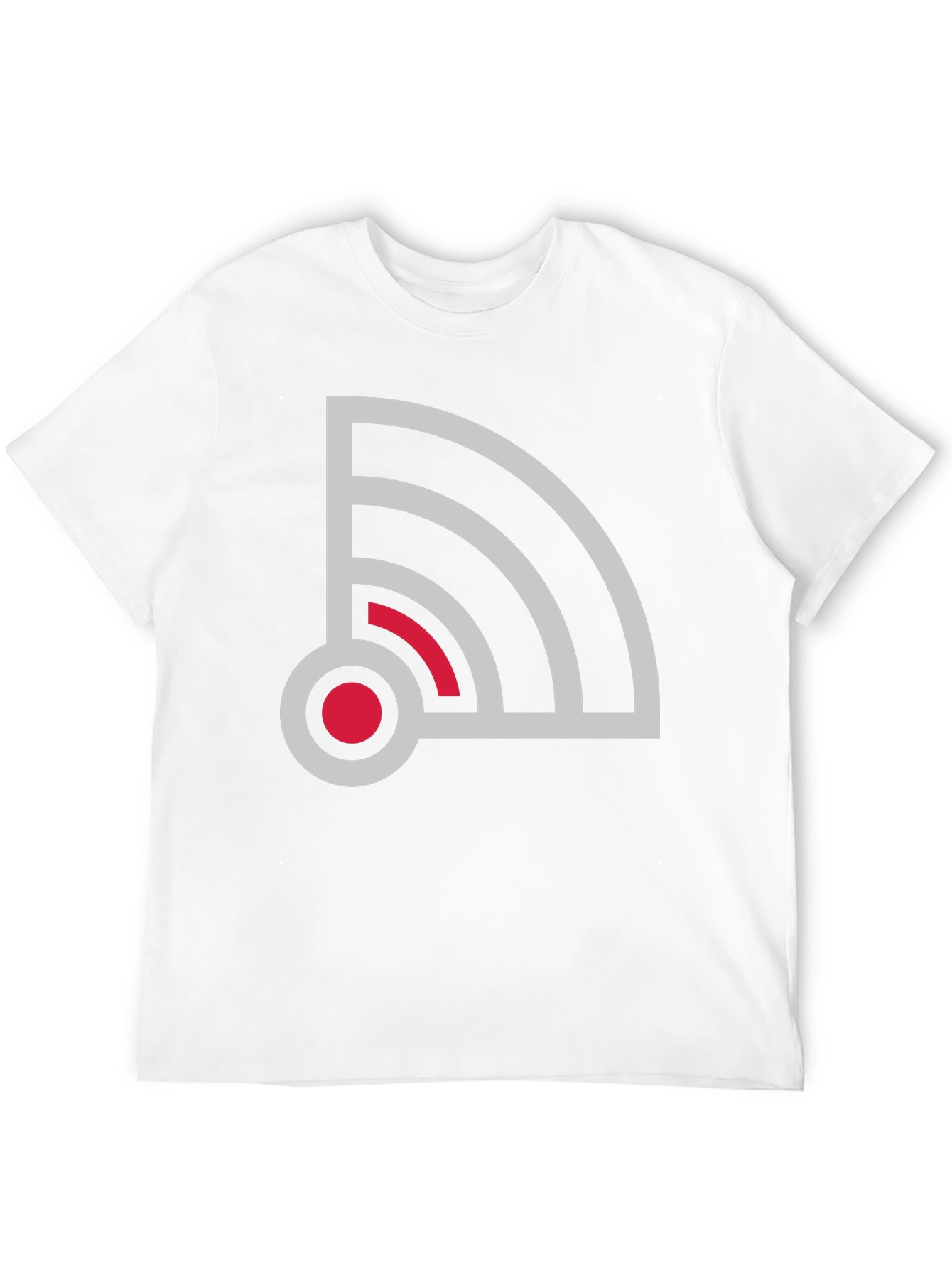 Cool Graphic Tee: Retro Wifi Design