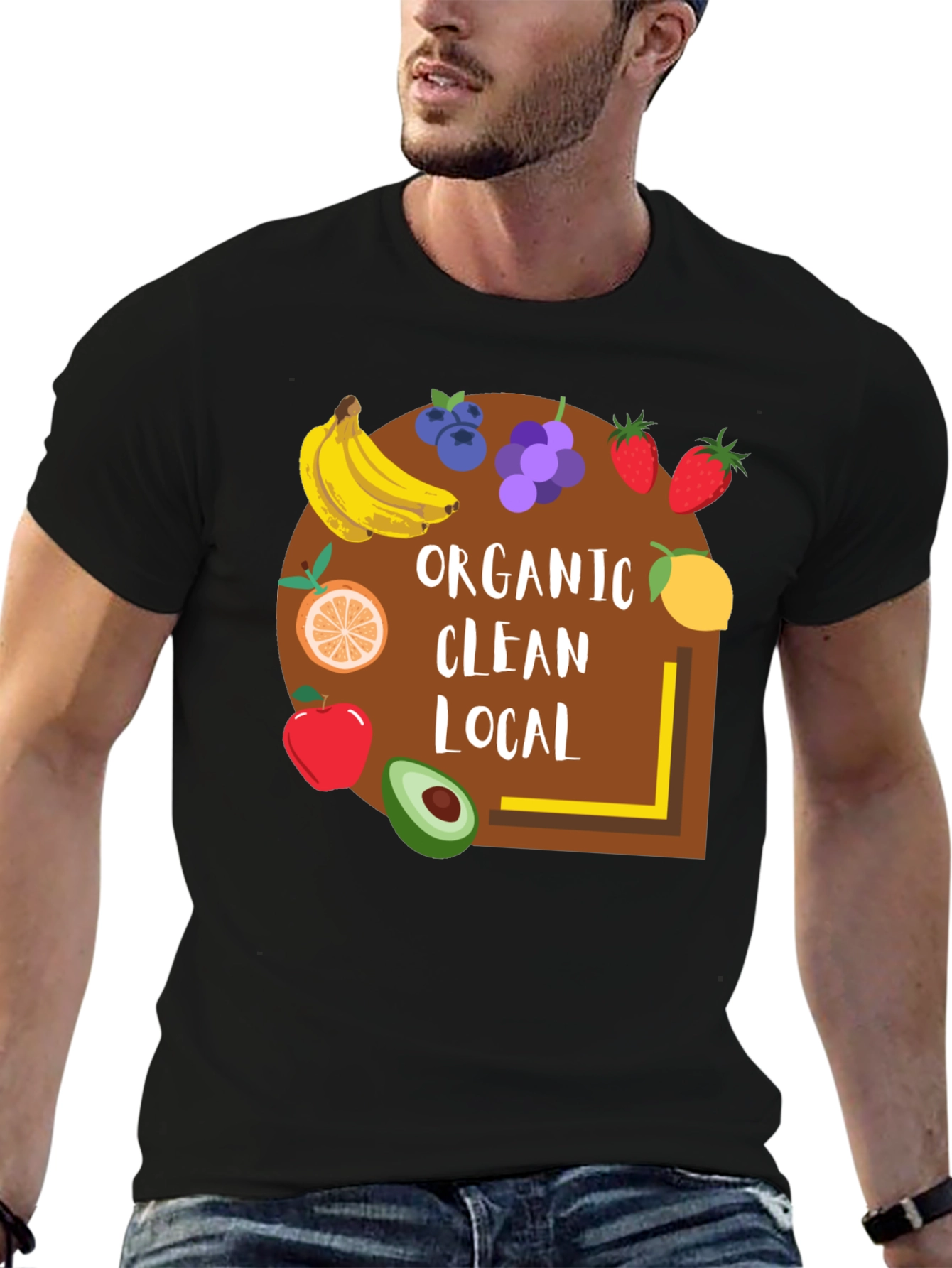 Organic Clean Local Fruit T-Shirt