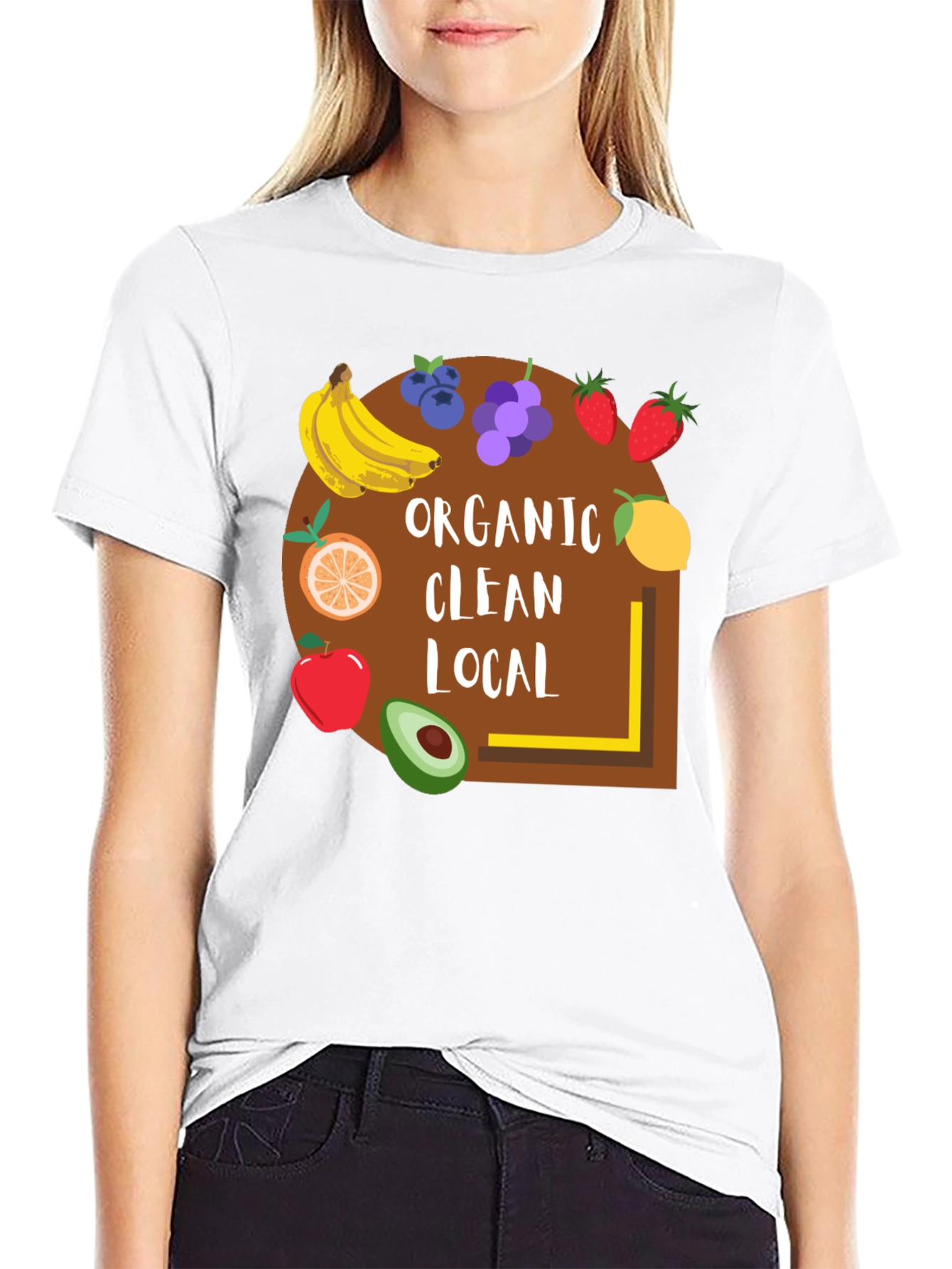 Organic Clean Local Fruit T-Shirt