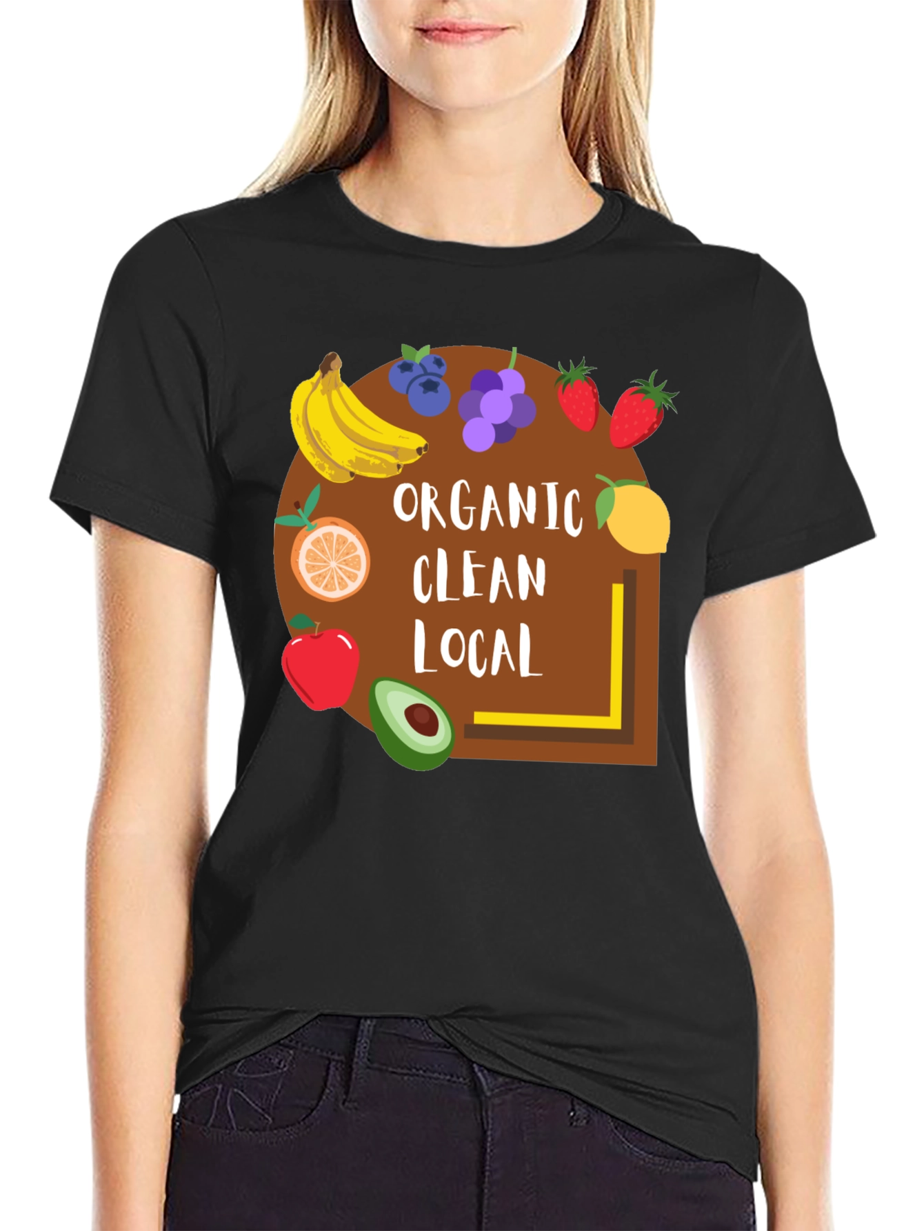 Organic Clean Local Fruit T-Shirt