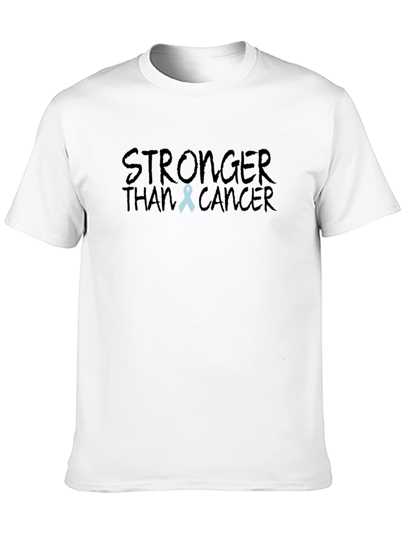 Stronger Than Cancer Black T-Shirt