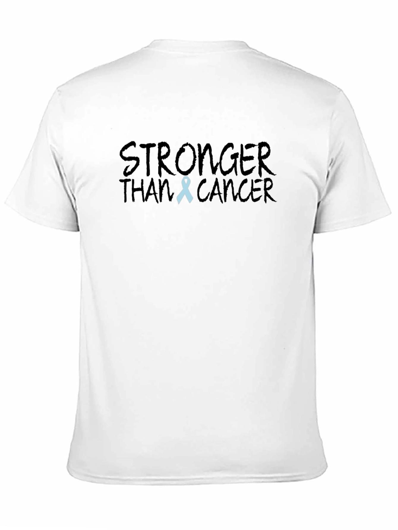 Stronger Than Cancer Black T-Shirt