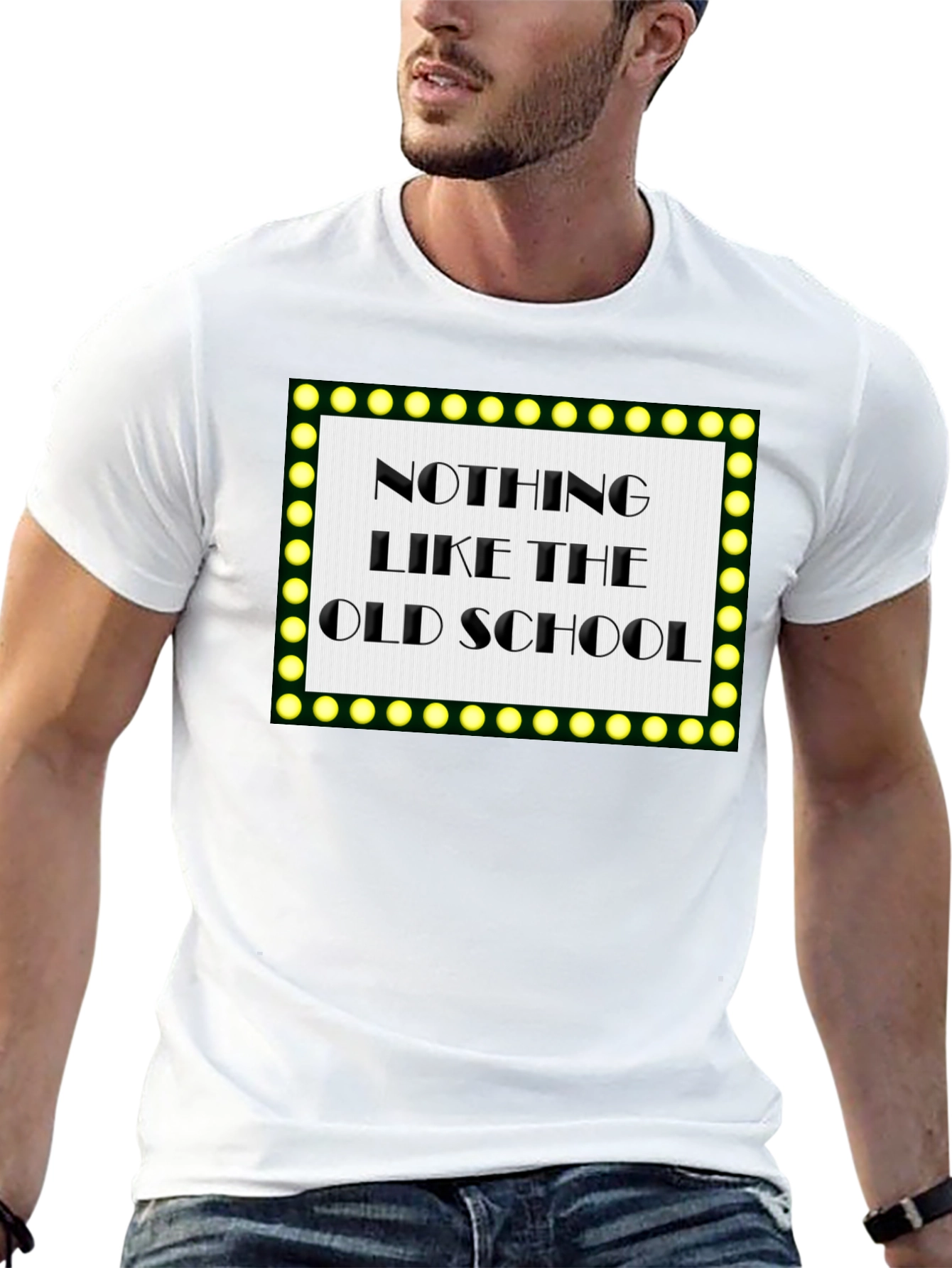 Retro Style Nothing Like the Old School Black T-Shirt