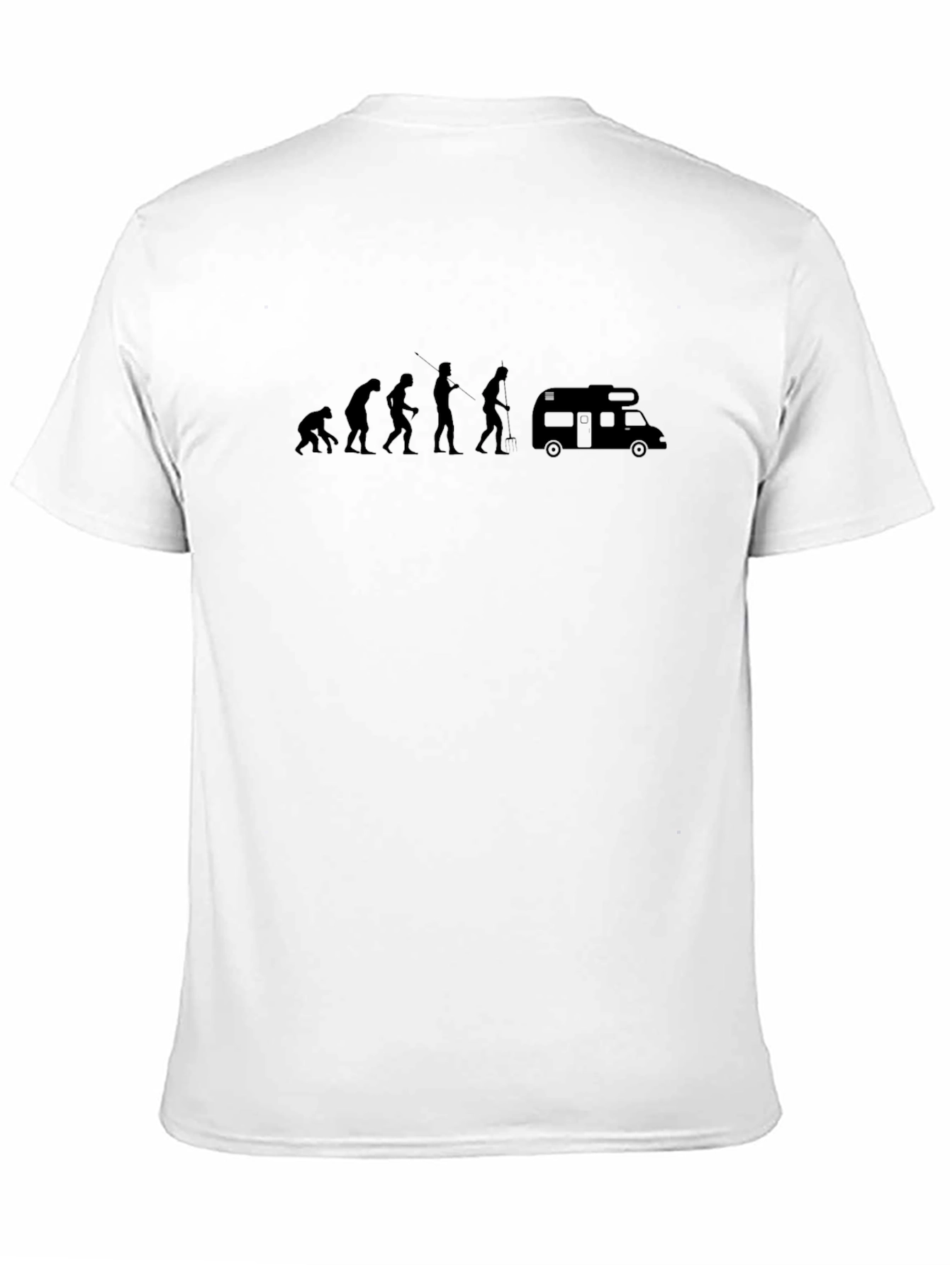 Evolution to Camper T-Shirt - Black Graphic Tee