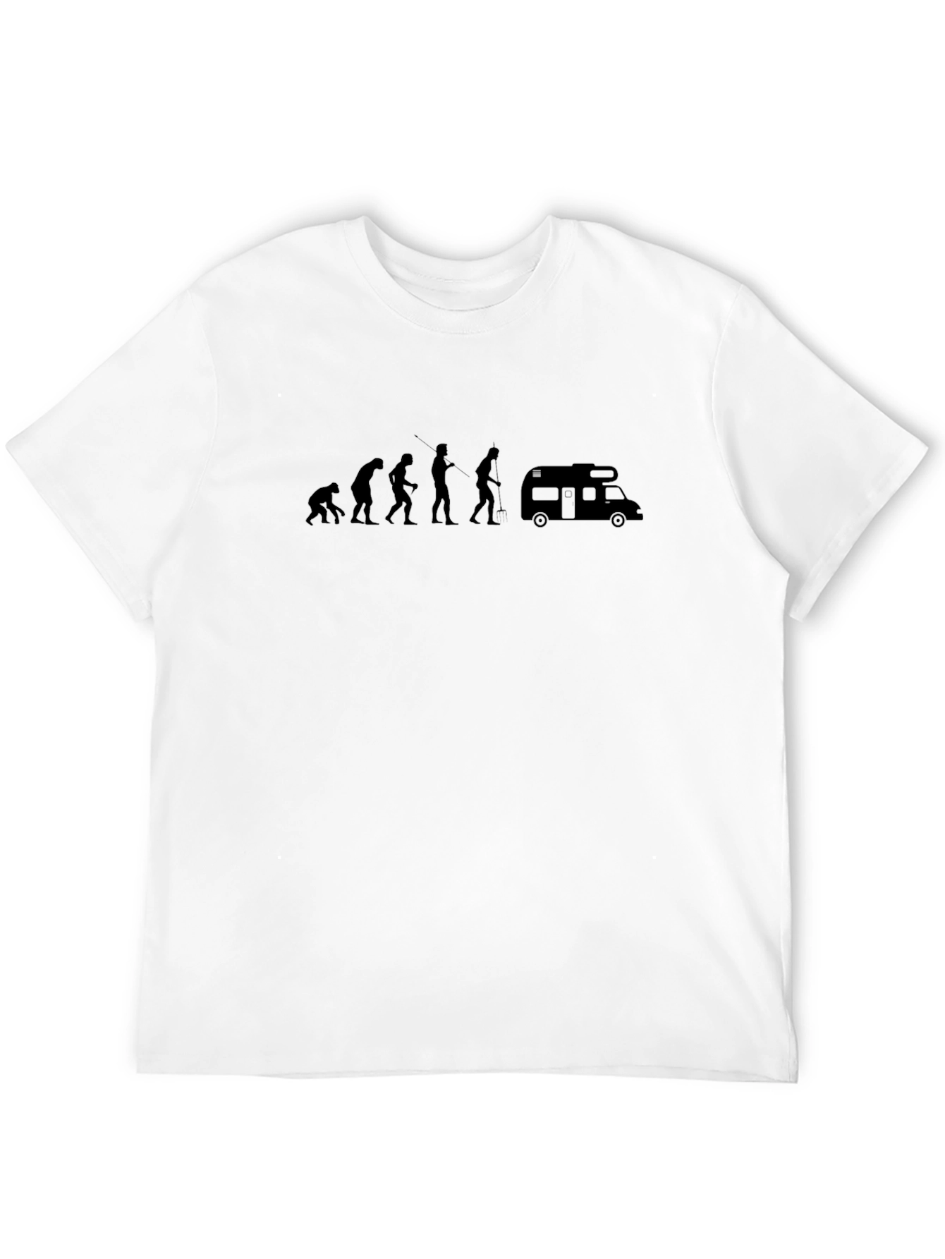 Evolution to Camper T-Shirt - Black Graphic Tee