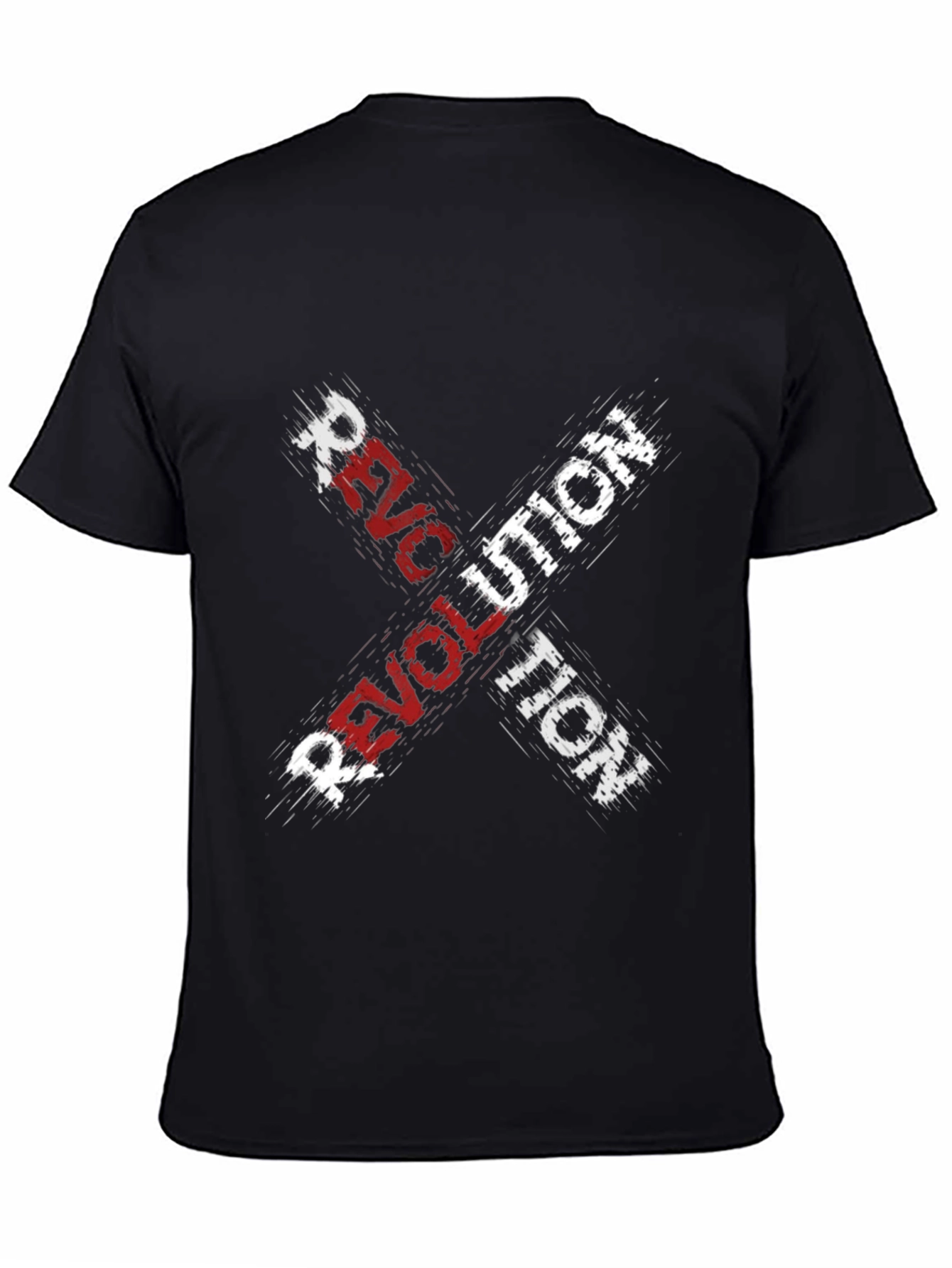 Revolution Graphic T-Shirt - Black