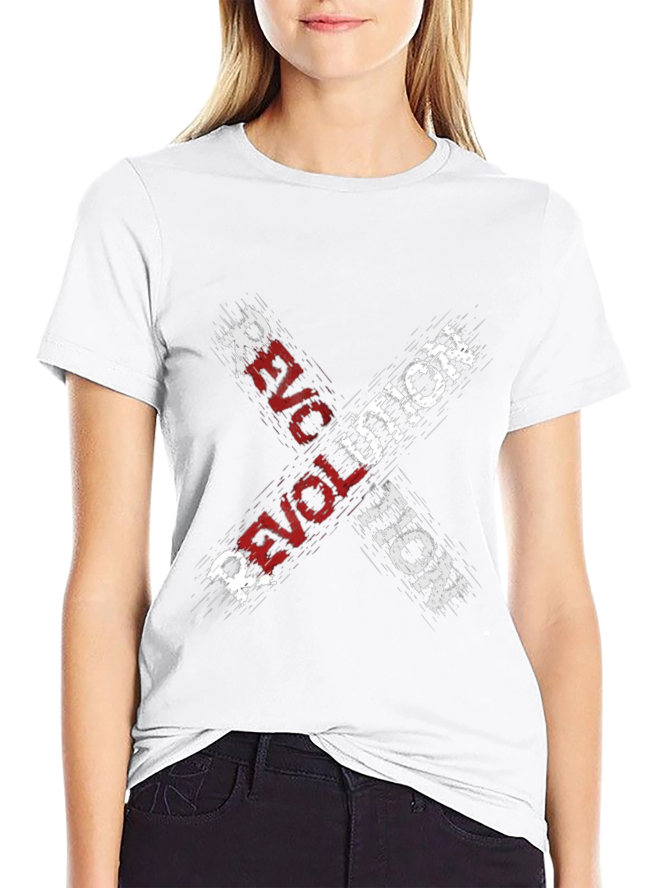 Revolution Graphic T-Shirt - Black