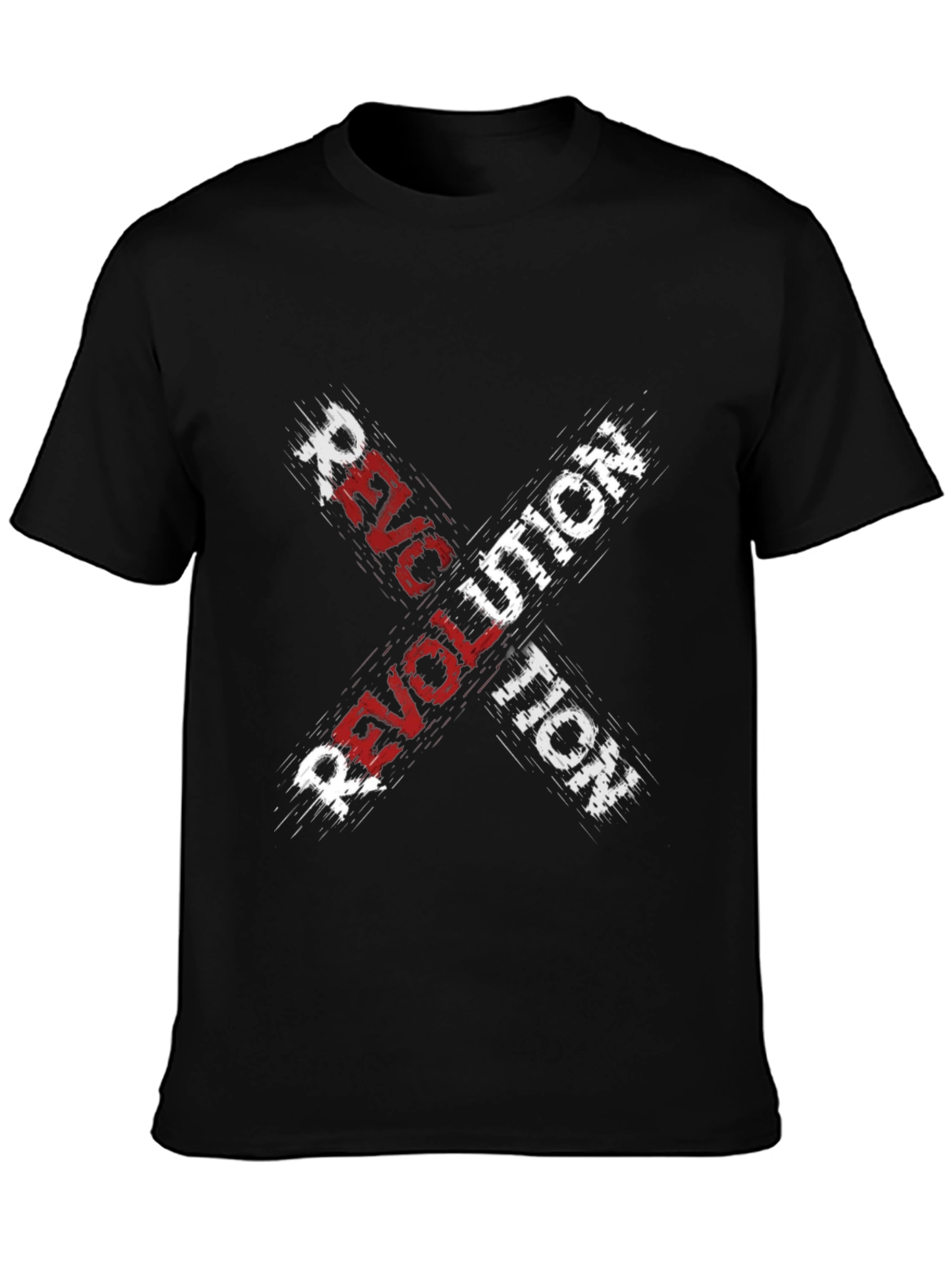 Revolution Graphic T-Shirt - Black