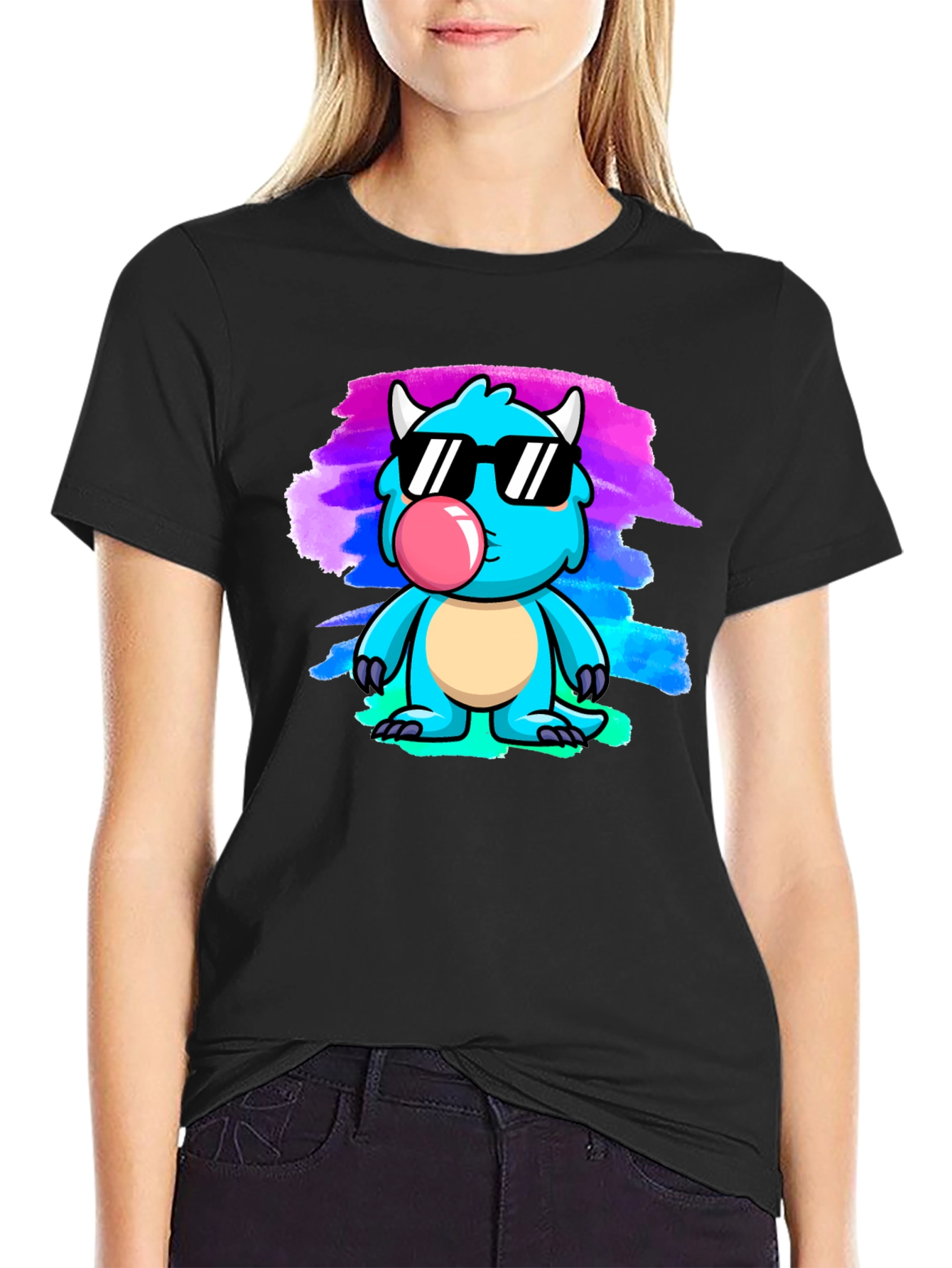 Monster T-Shirt with Sunglasses