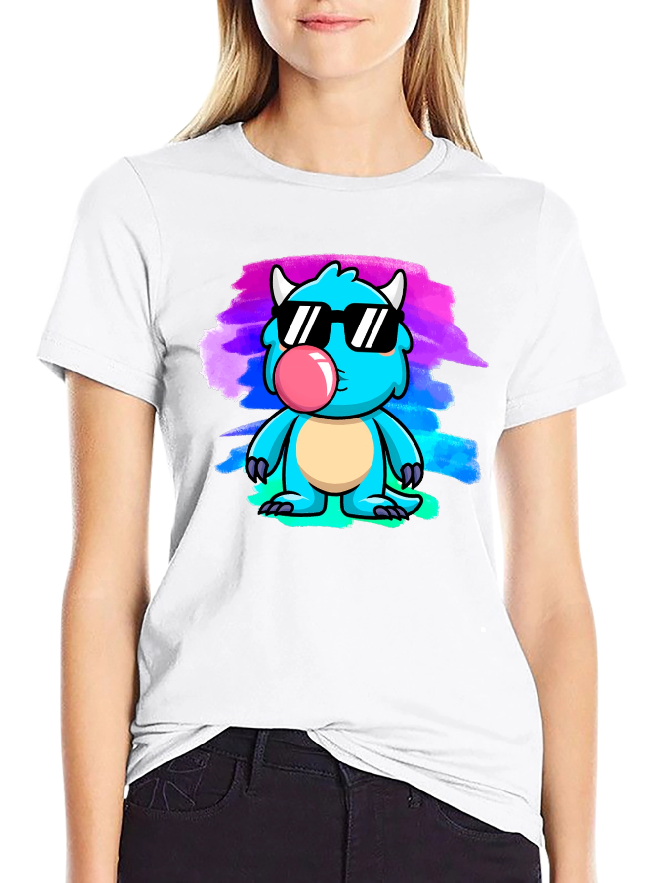 Monster T-Shirt with Sunglasses