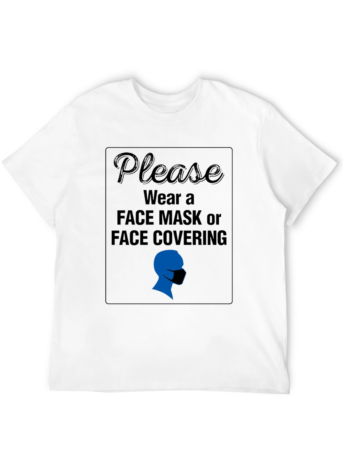 Wear a Mask Graphic Tee - Stay Safe!