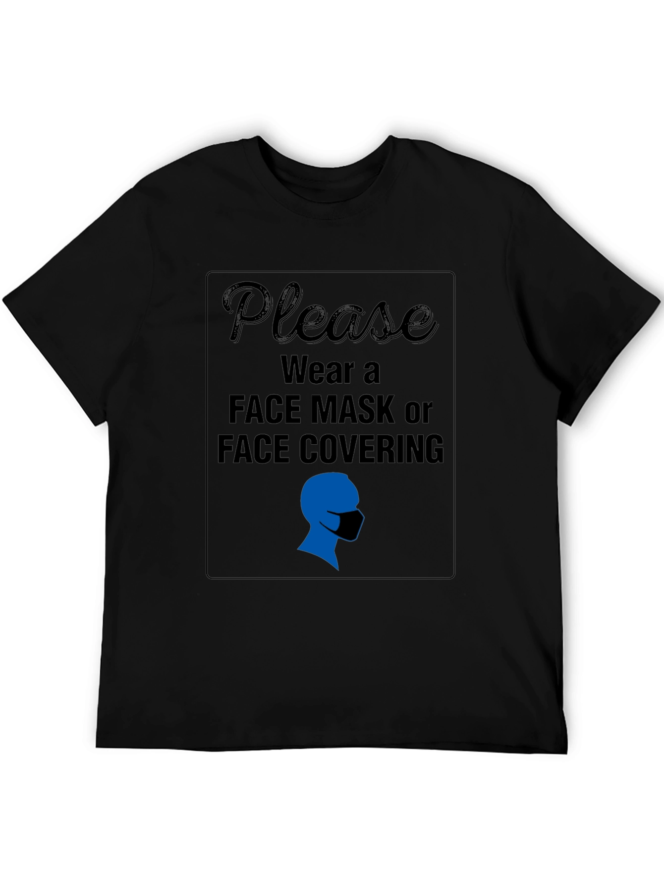 Wear a Mask Graphic Tee - Stay Safe!