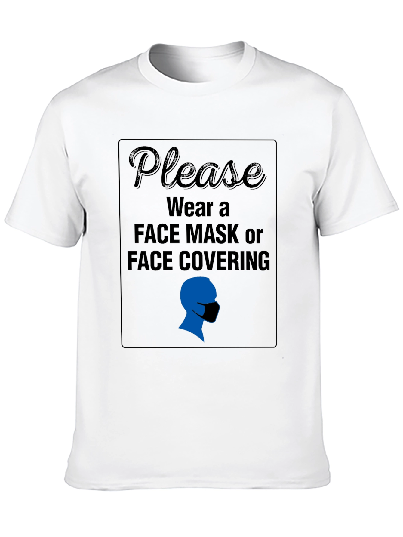 Wear a Mask Graphic Tee - Stay Safe!