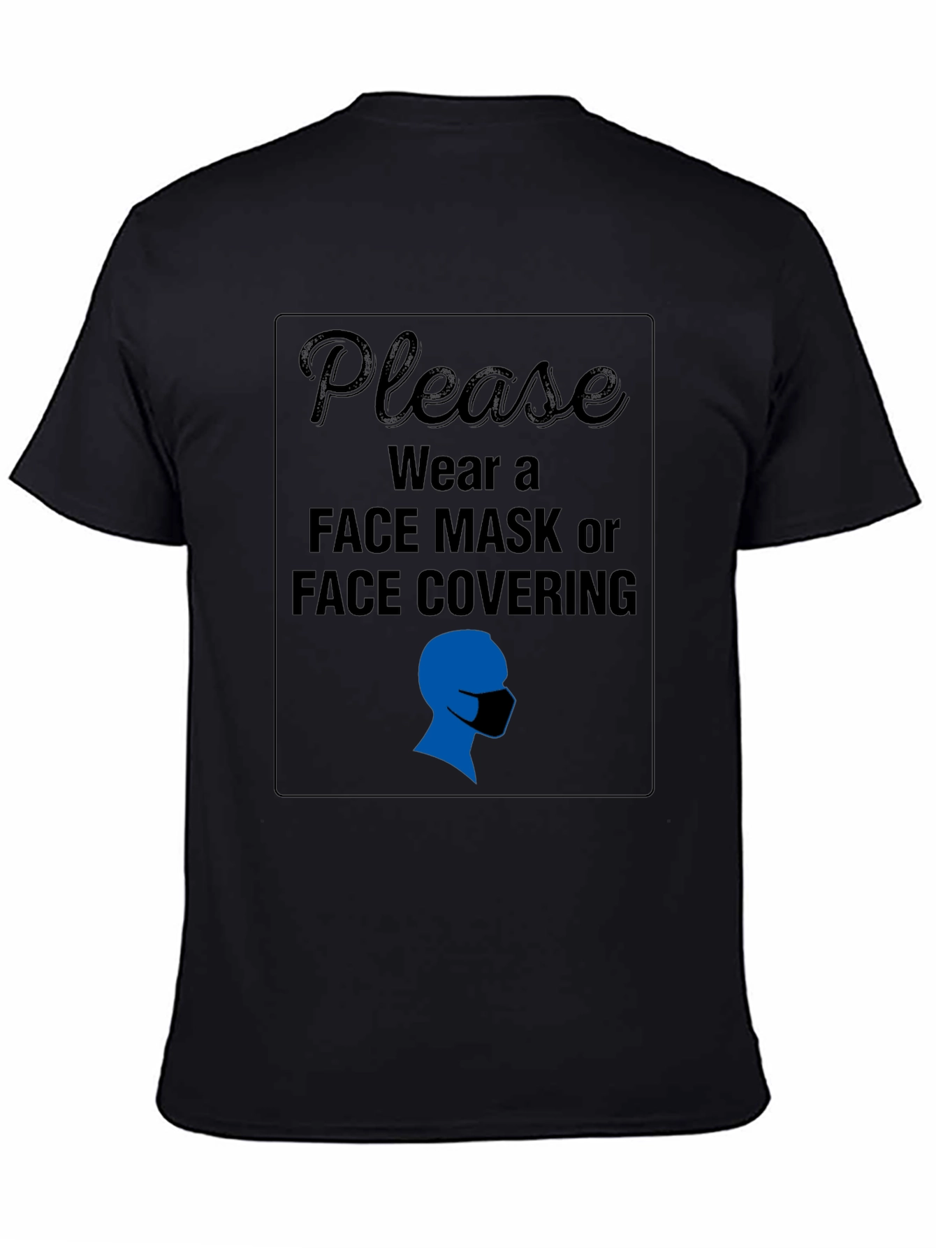 Wear a Mask Graphic Tee - Stay Safe!