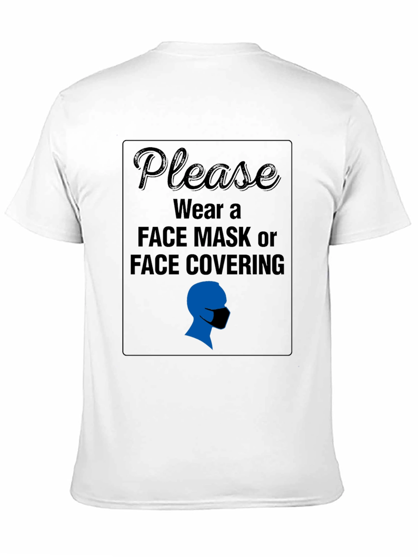 Wear a Mask Graphic Tee - Stay Safe!