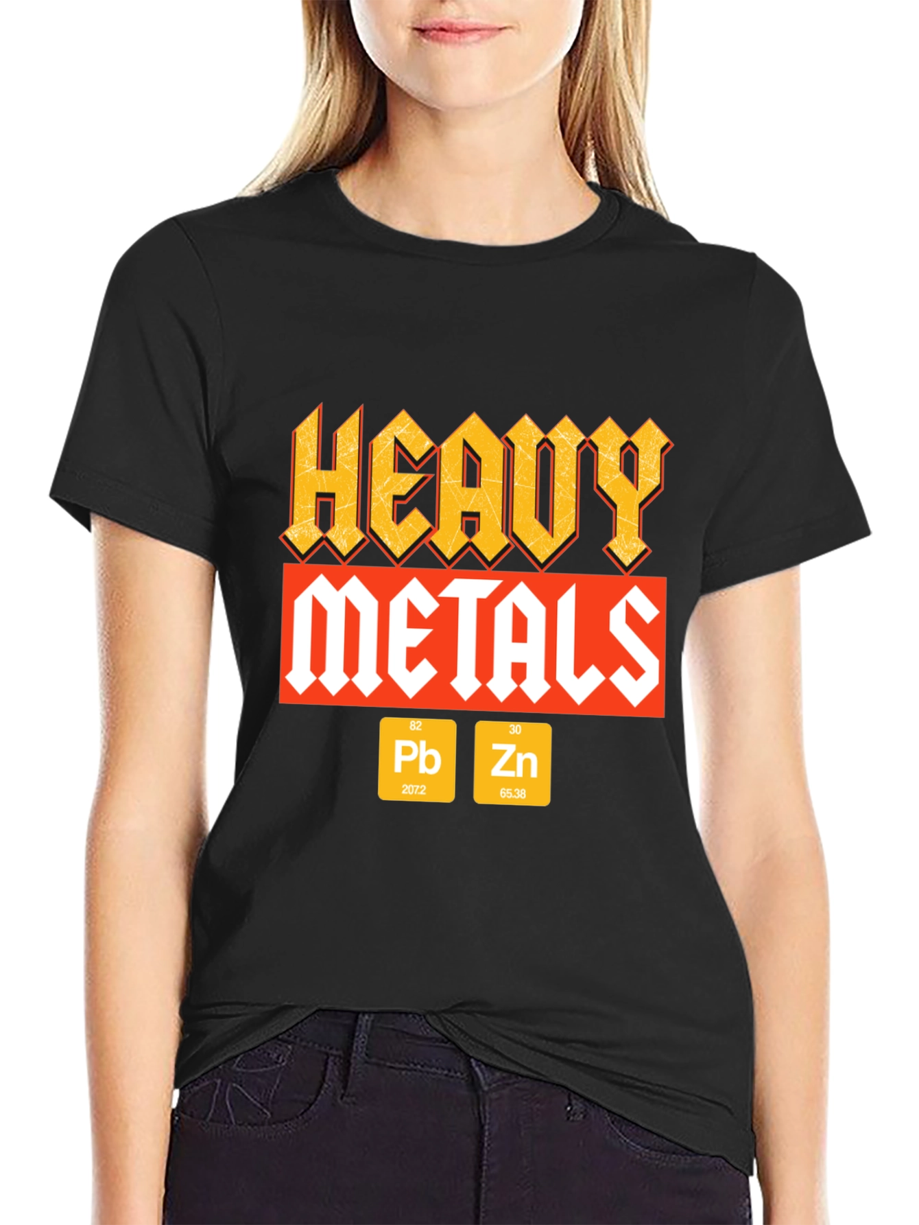 Heavy Metals Graphic T-Shirt - Rock and Roll Style