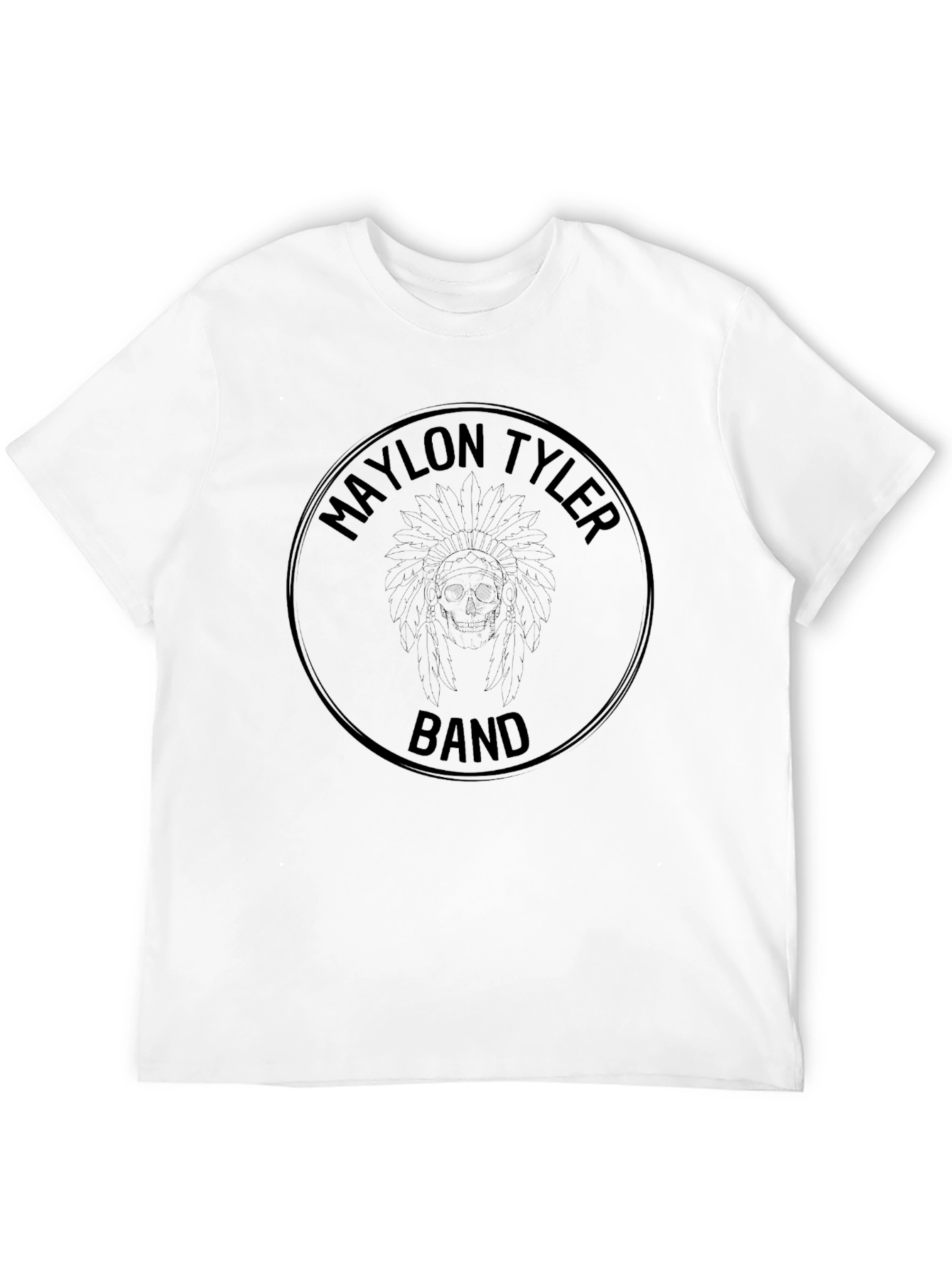 Maylon Tyler Band Black Graphic T-Shirt