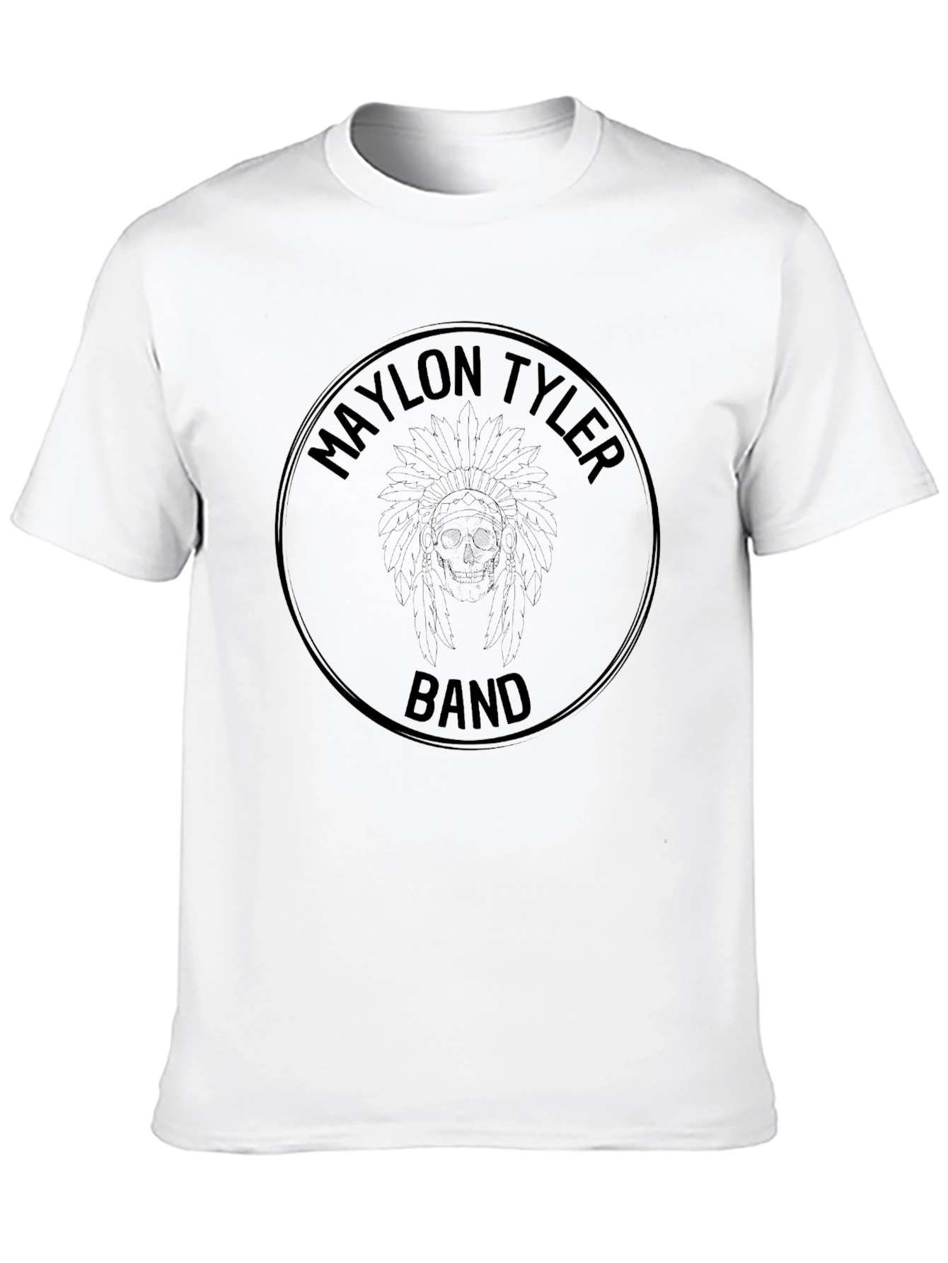 Maylon Tyler Band Black Graphic T-Shirt