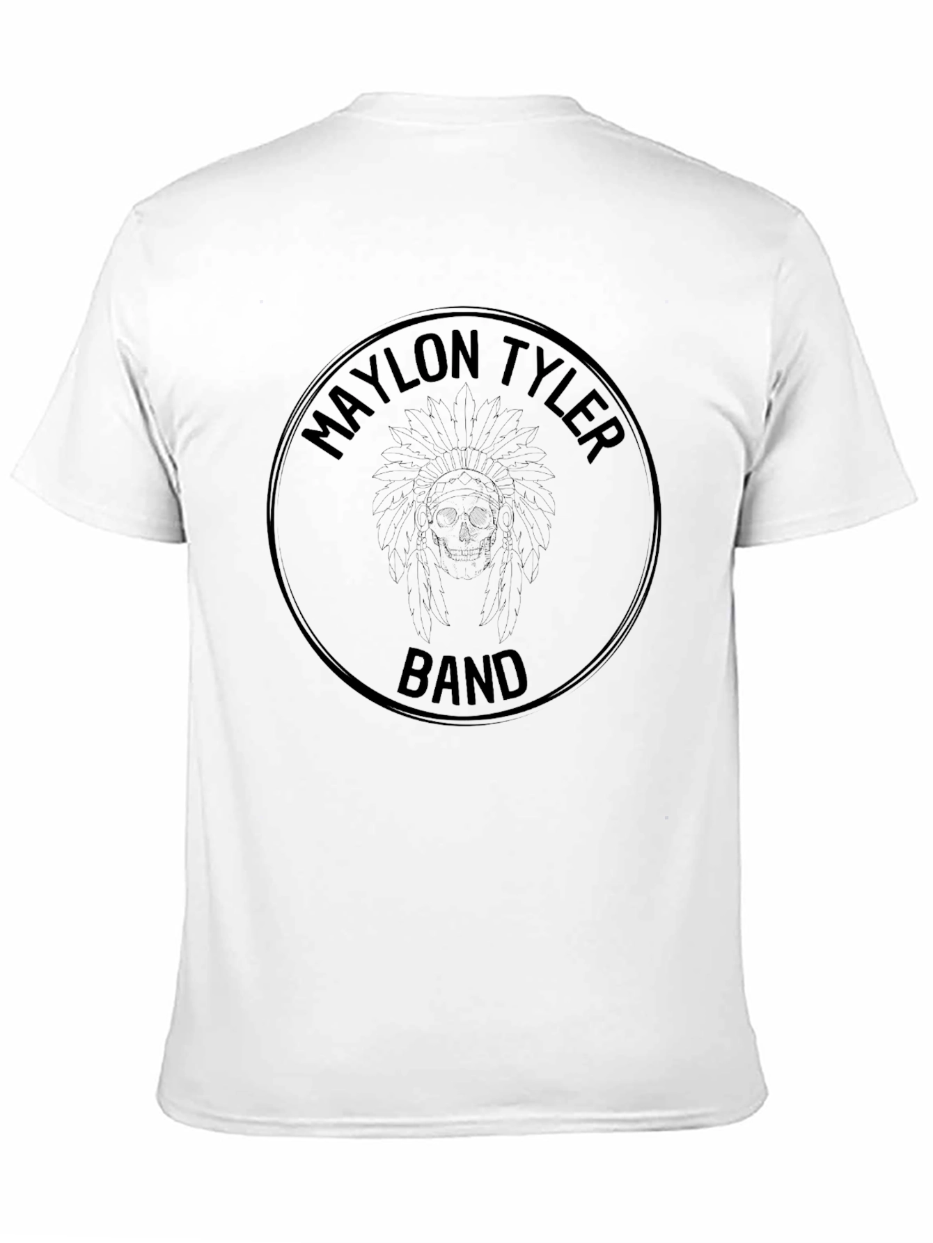 Maylon Tyler Band Black Graphic T-Shirt