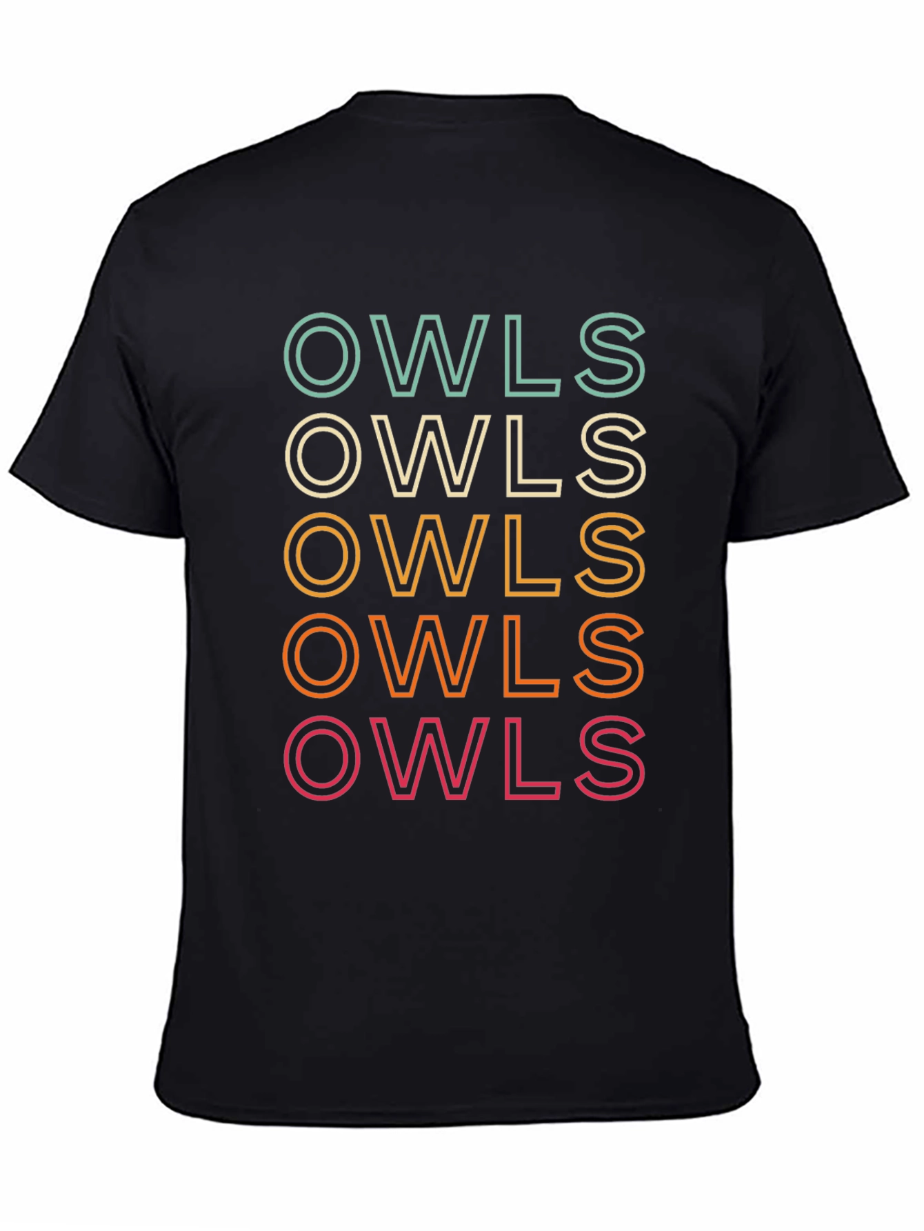 Retro Owls Graphic Tee - Casual Style