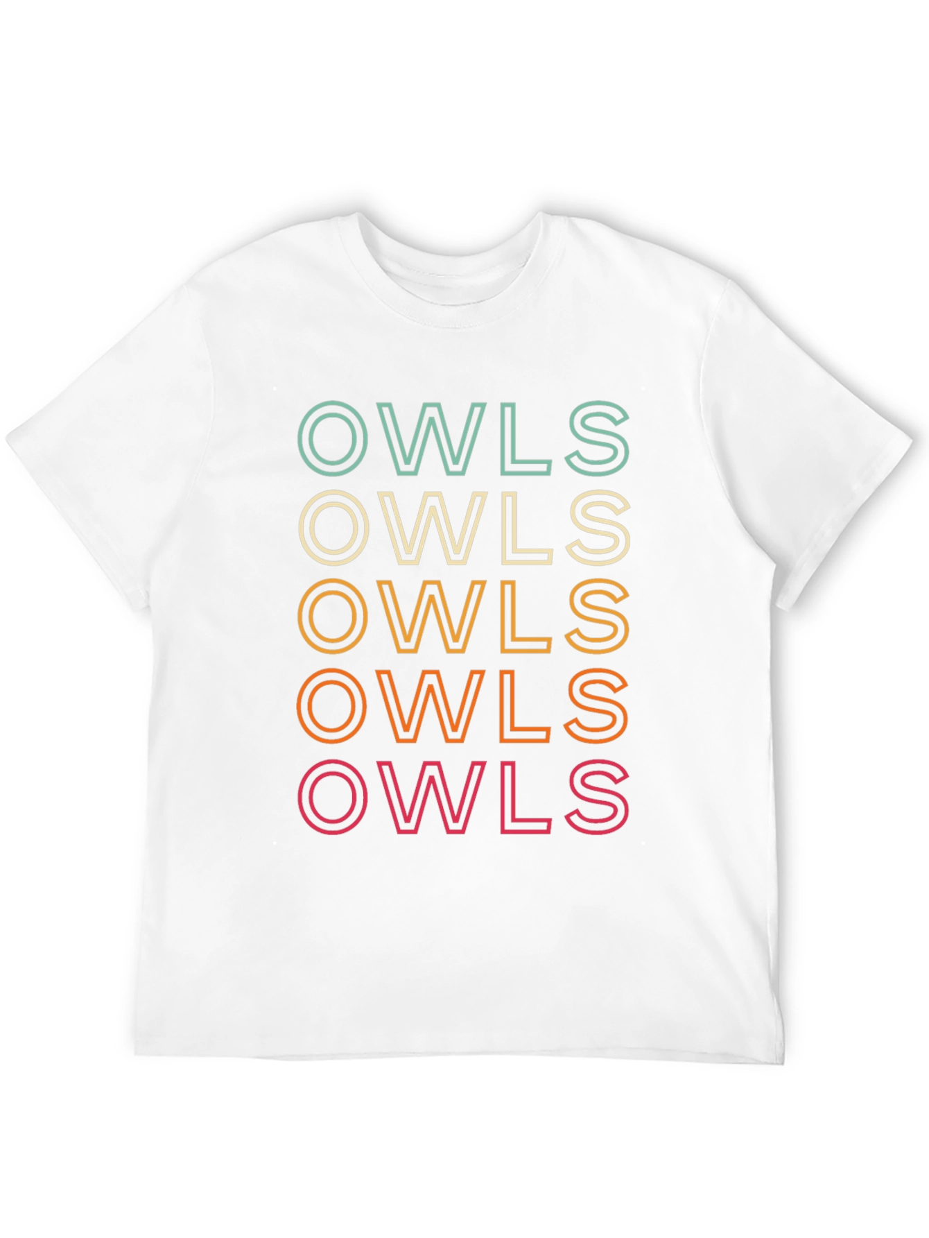 Retro Owls Graphic Tee - Casual Style