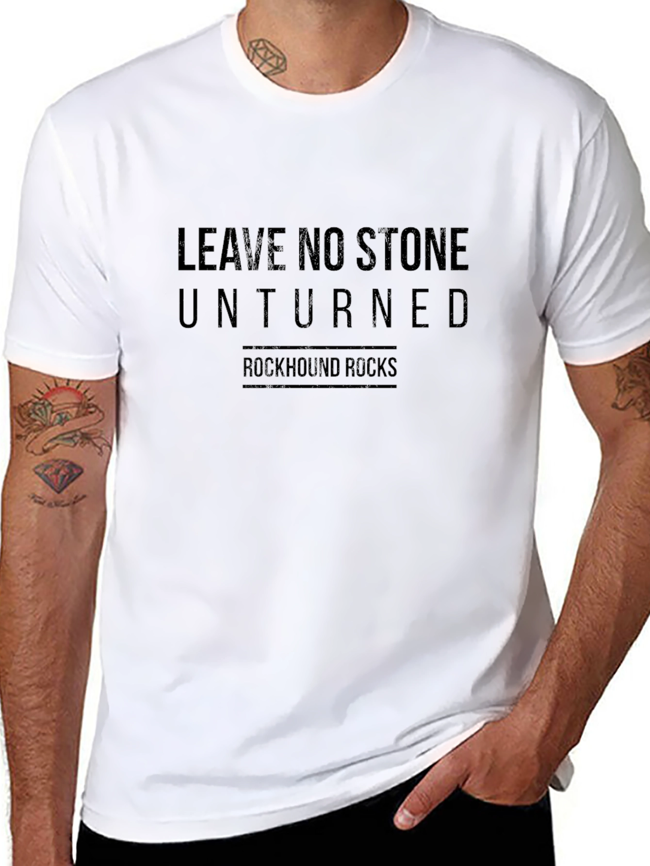 Leave No Stone Unturned Tee