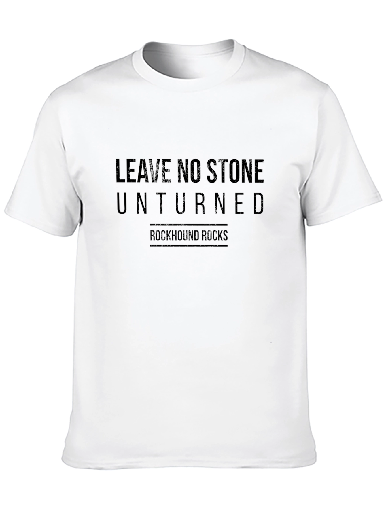 Leave No Stone Unturned Tee