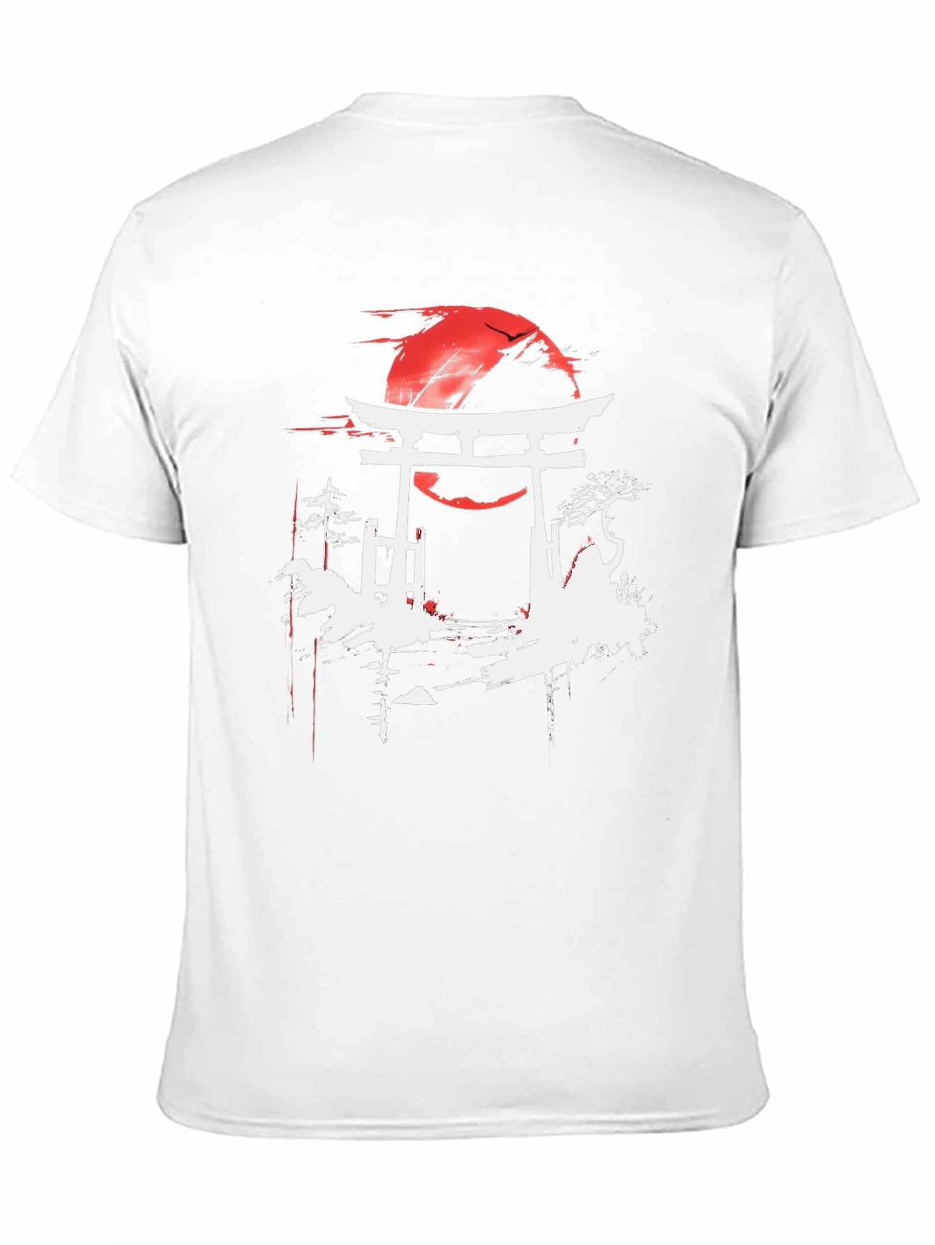 Japanese Torii Gate & Rising Sun T-Shirt
