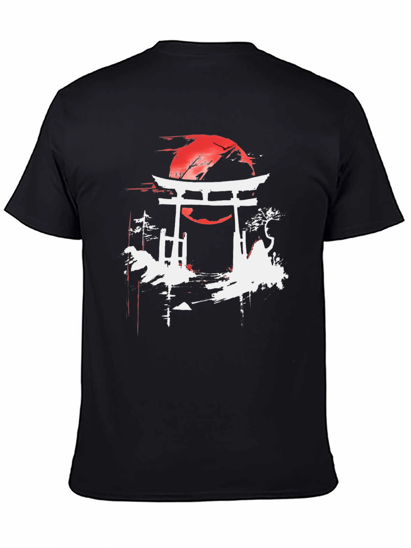 Japanese Torii Gate & Rising Sun T-Shirt