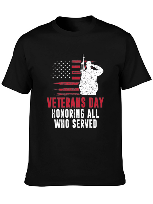 Veterans Day Honoring All Who Served T-Shirt