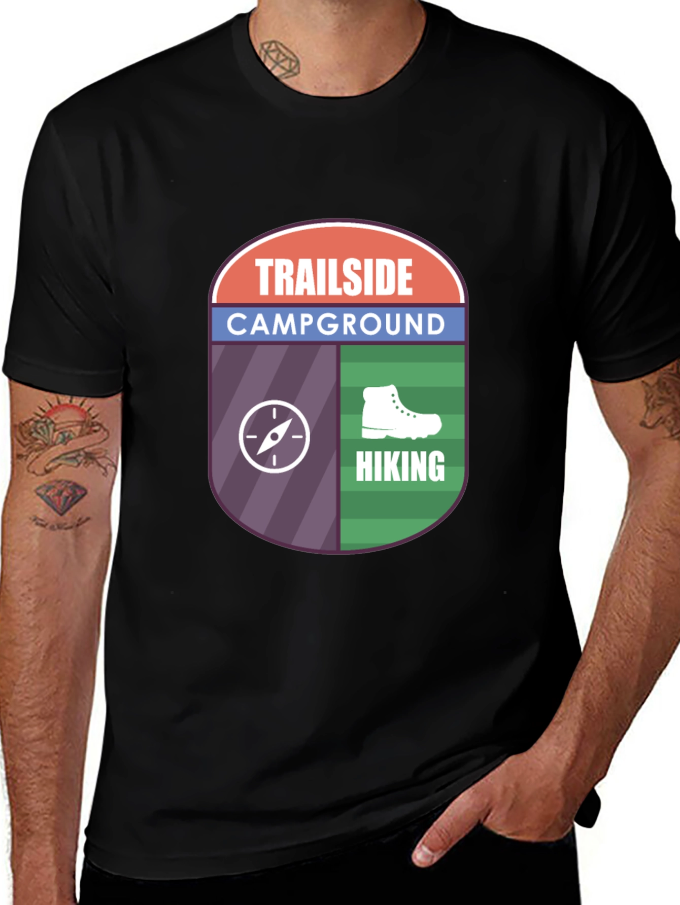 Trailside Campground Hiking T-Shirt