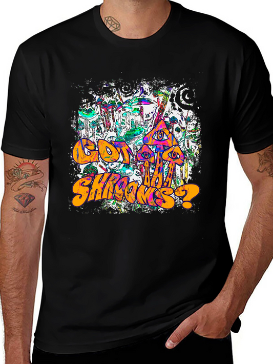 Trippy Shrooms Graphic Tee