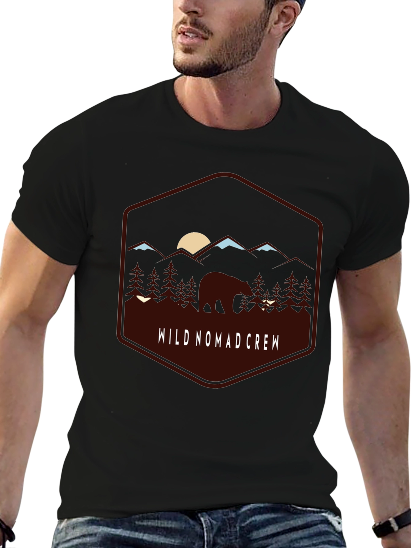Wild Nomad Crew Graphic Tee