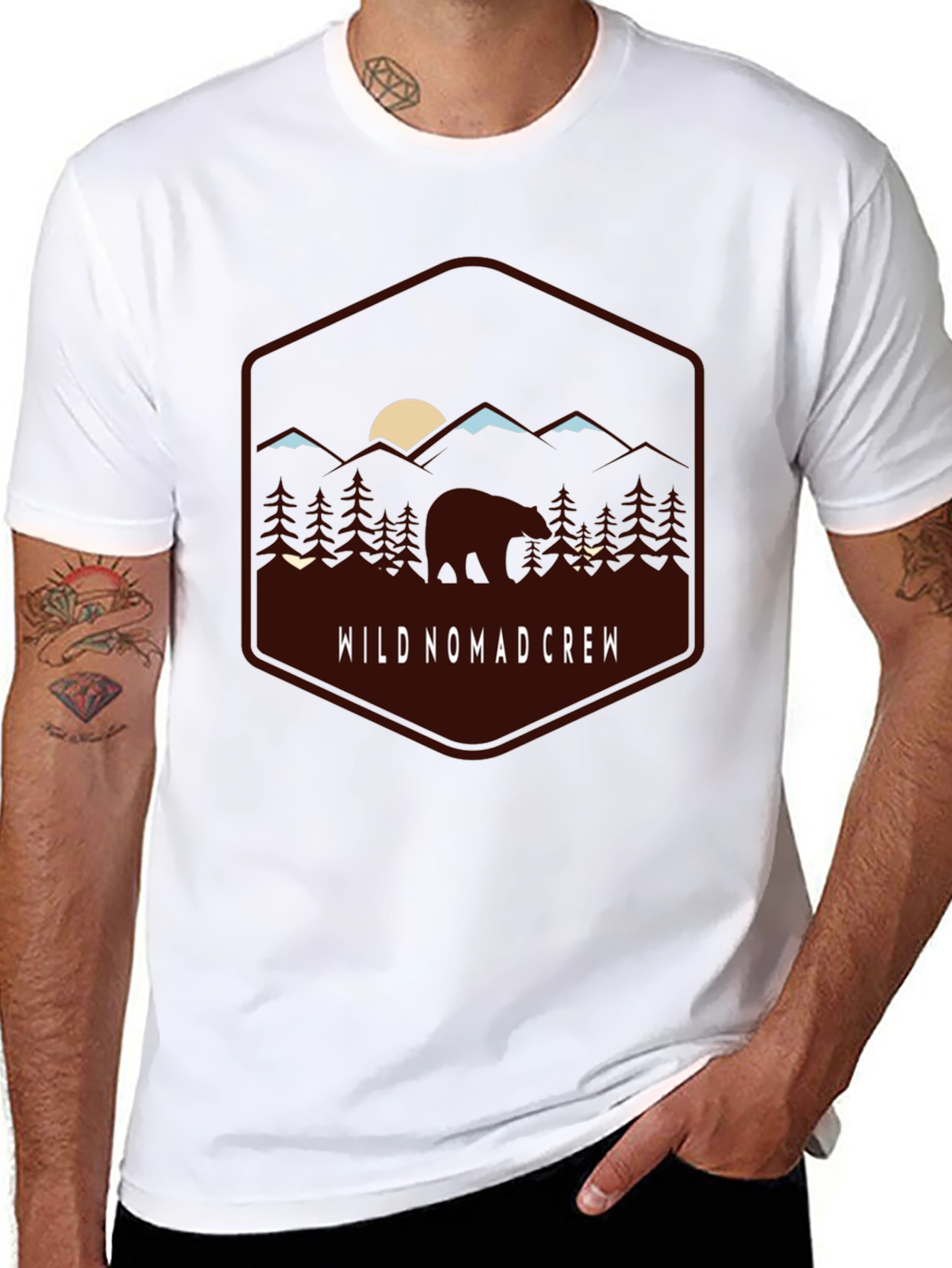 Wild Nomad Crew Graphic Tee