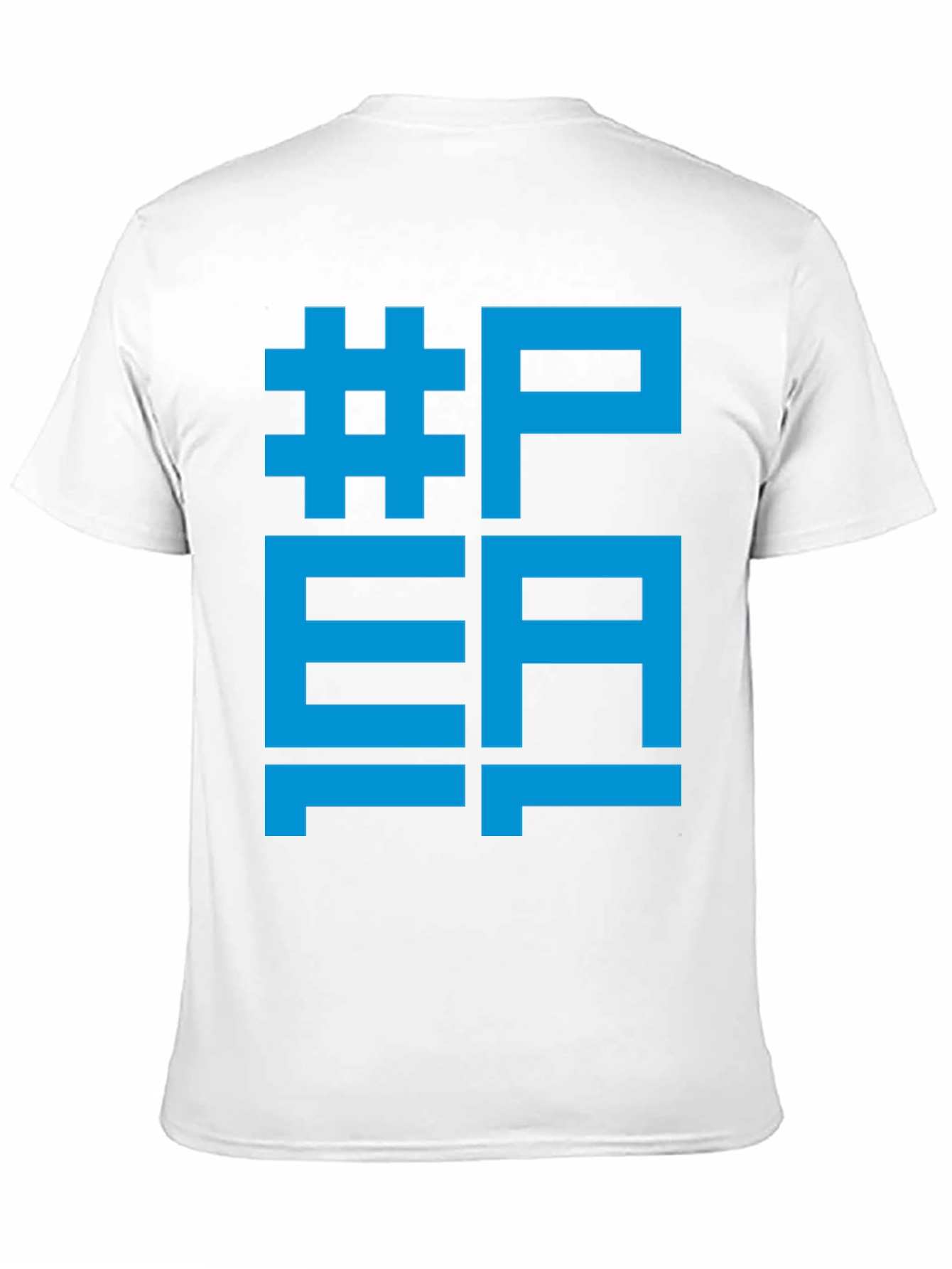 Cool Graphic Tee - #PEA Black T-Shirt