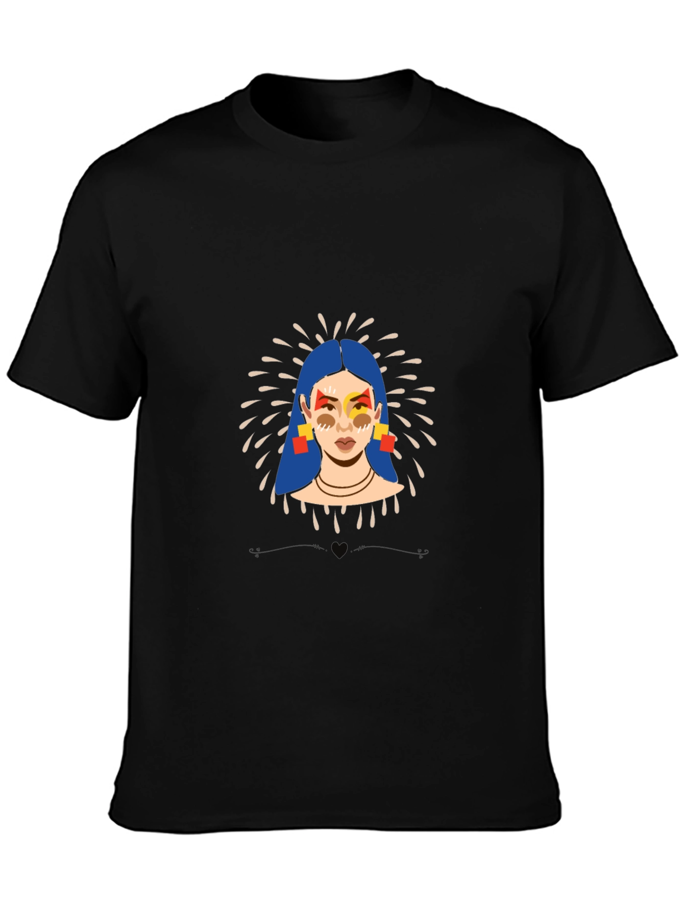 Graphic Print Tee: Stylish Art T-Shirt