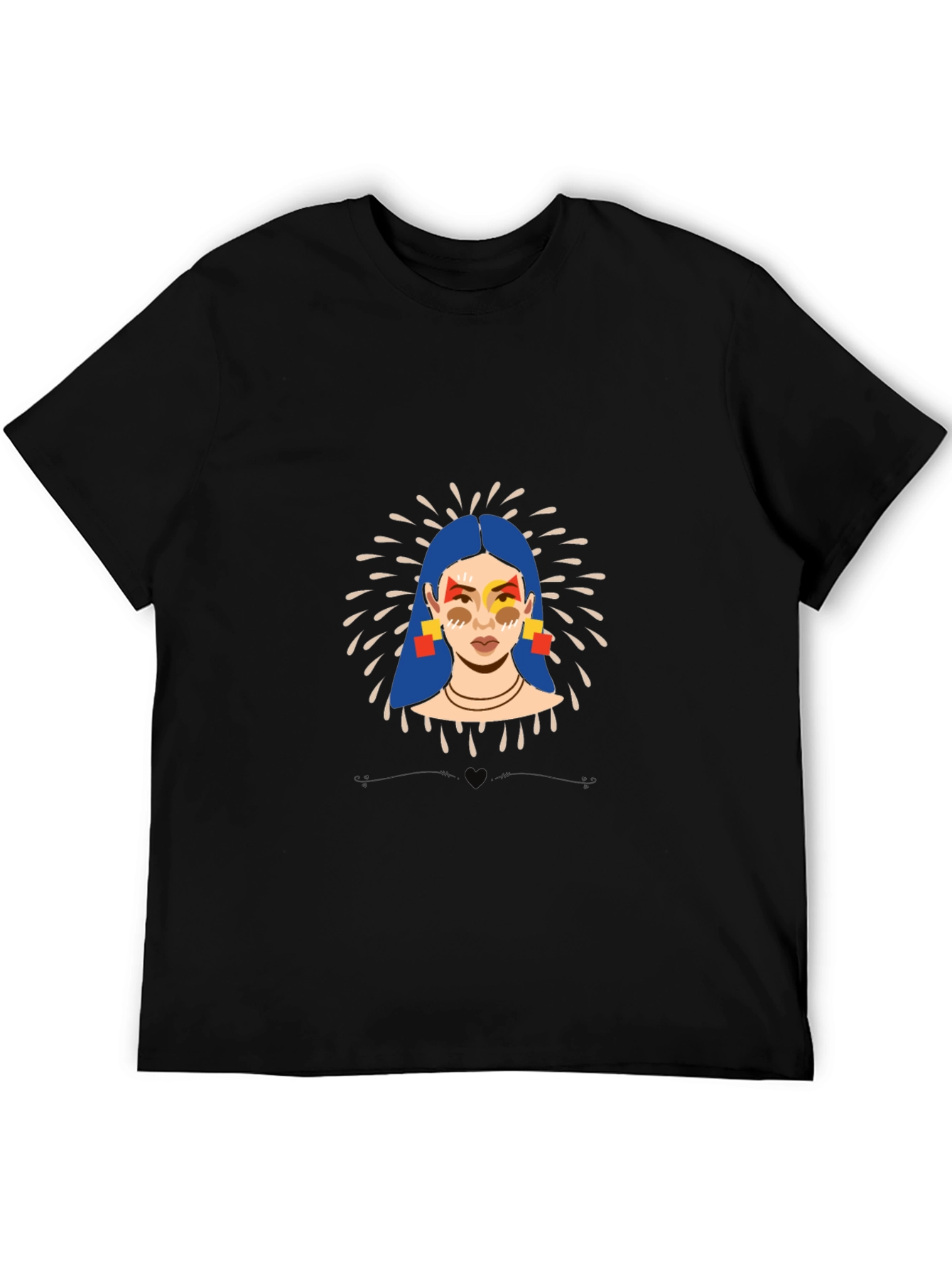 Graphic Print Tee: Stylish Art T-Shirt