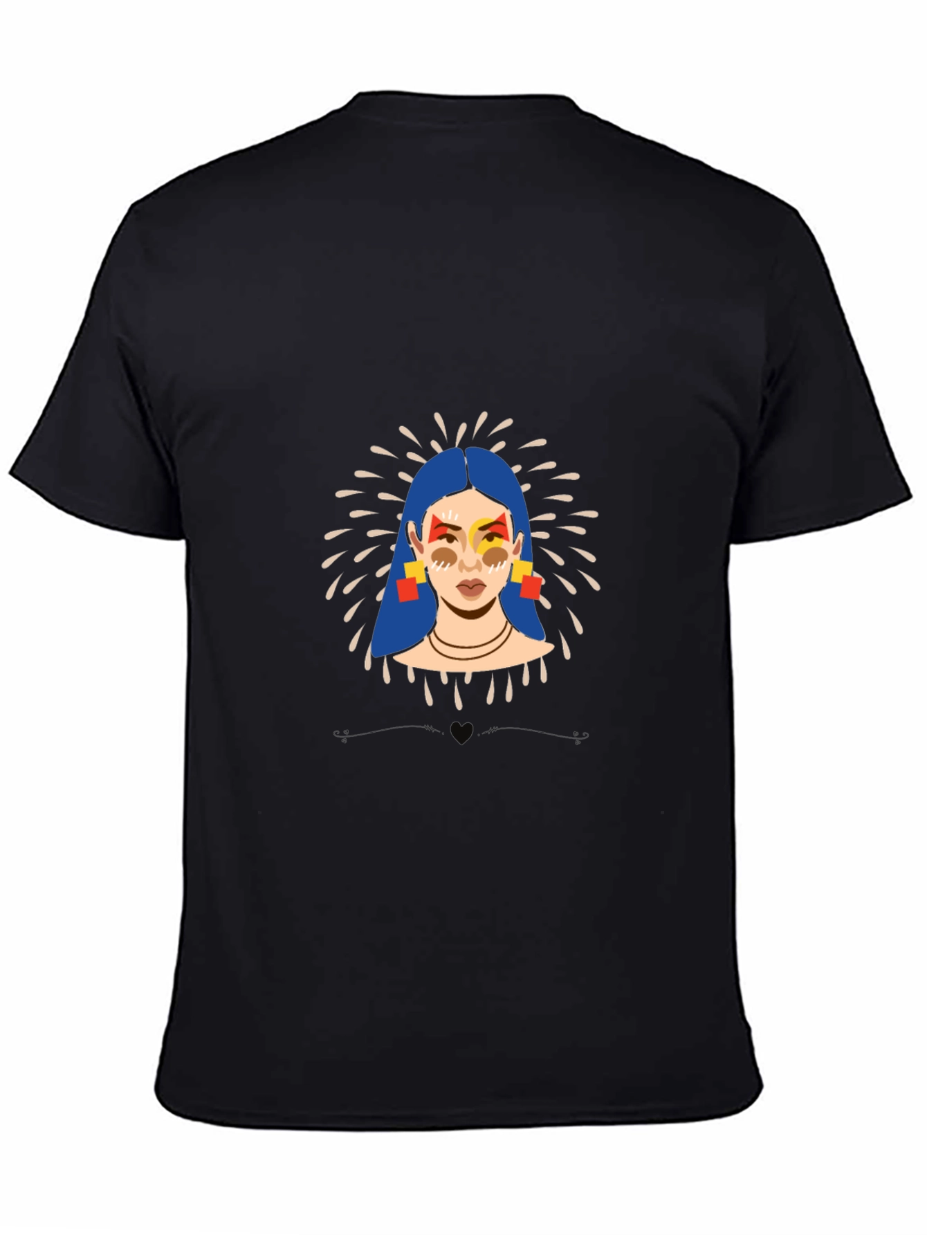 Graphic Print Tee: Stylish Art T-Shirt