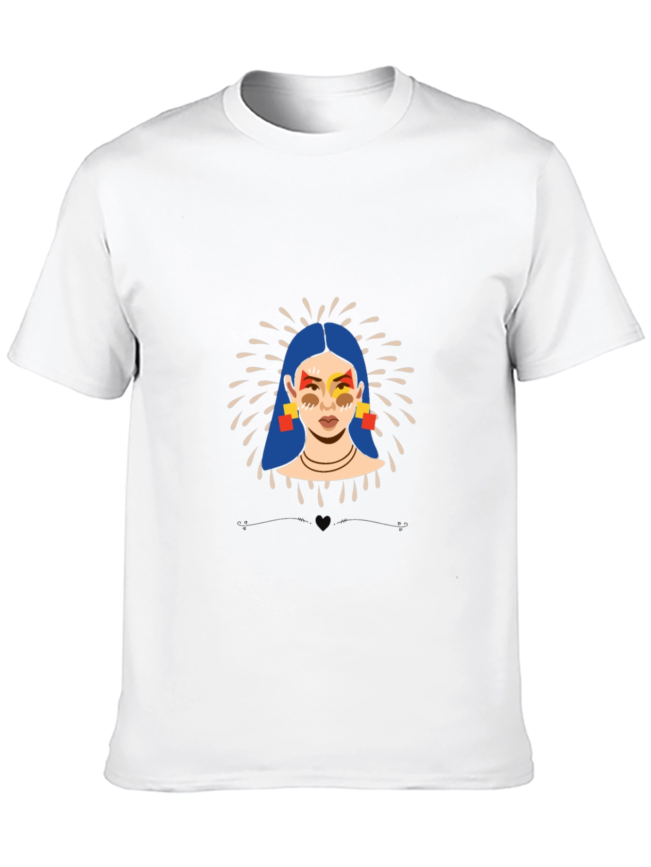 Graphic Print Tee: Stylish Art T-Shirt