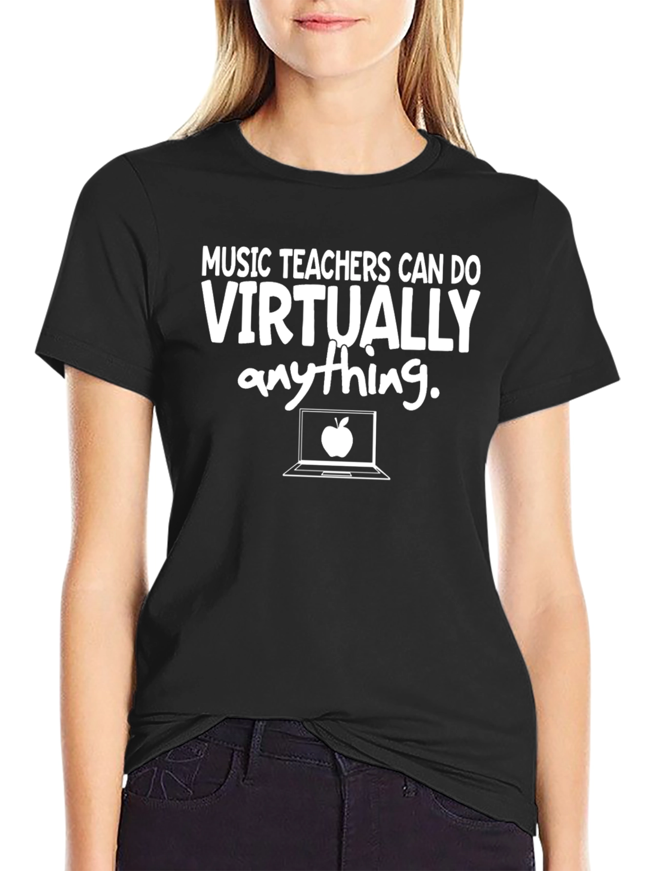Music Teachers Can Do Virtually Anything Graphic T-Shirt