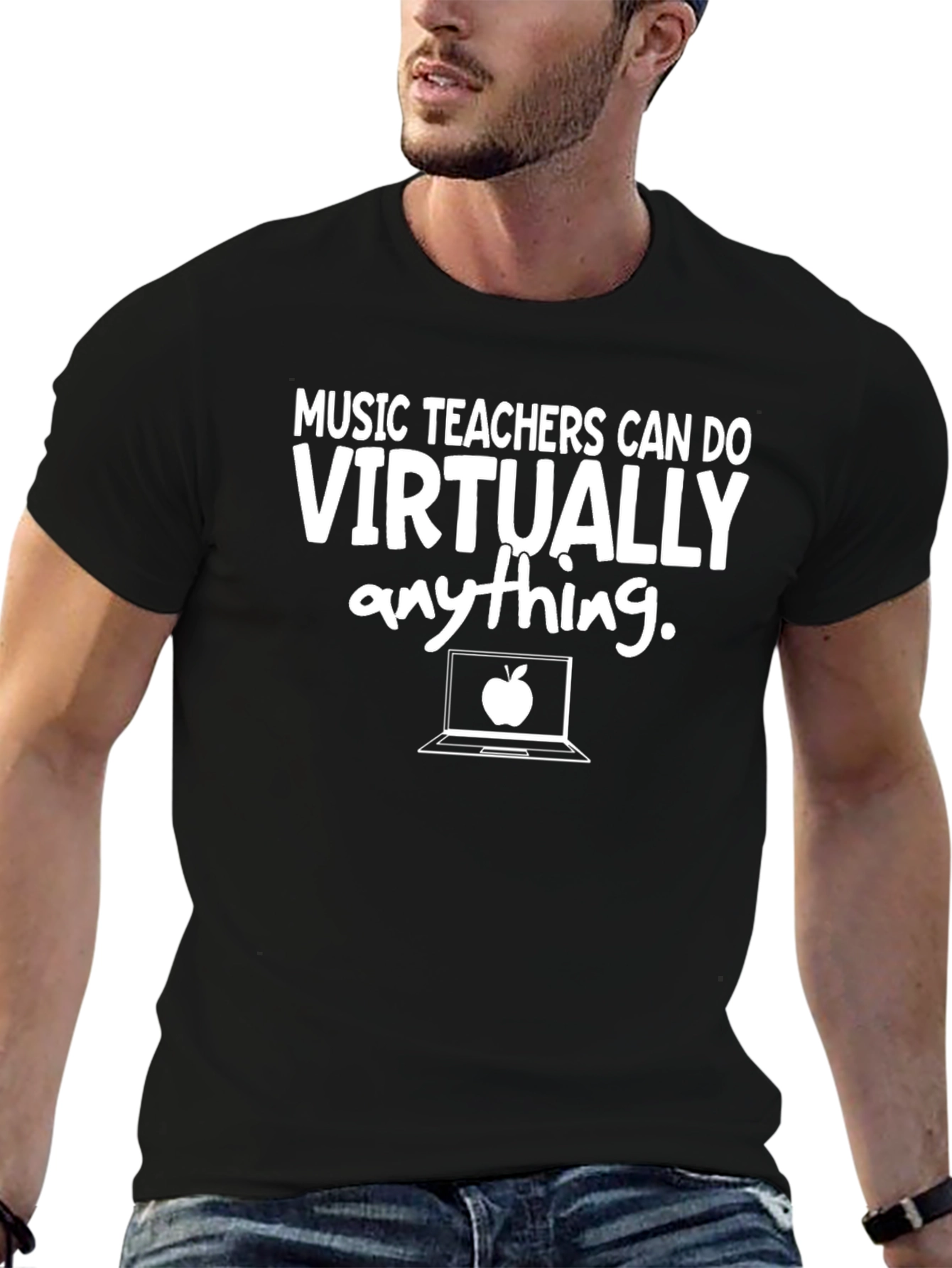 Music Teachers Can Do Virtually Anything Graphic T-Shirt