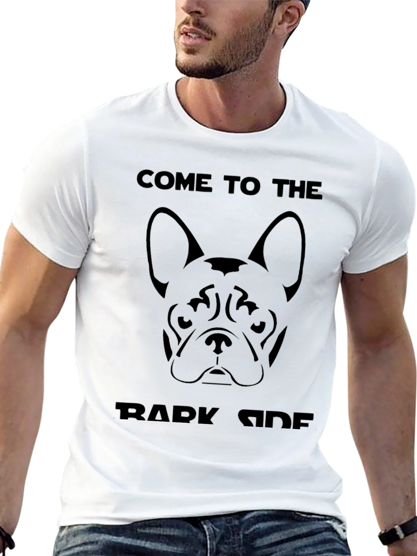Come to the Bark Side Bulldog Graphic Tee
