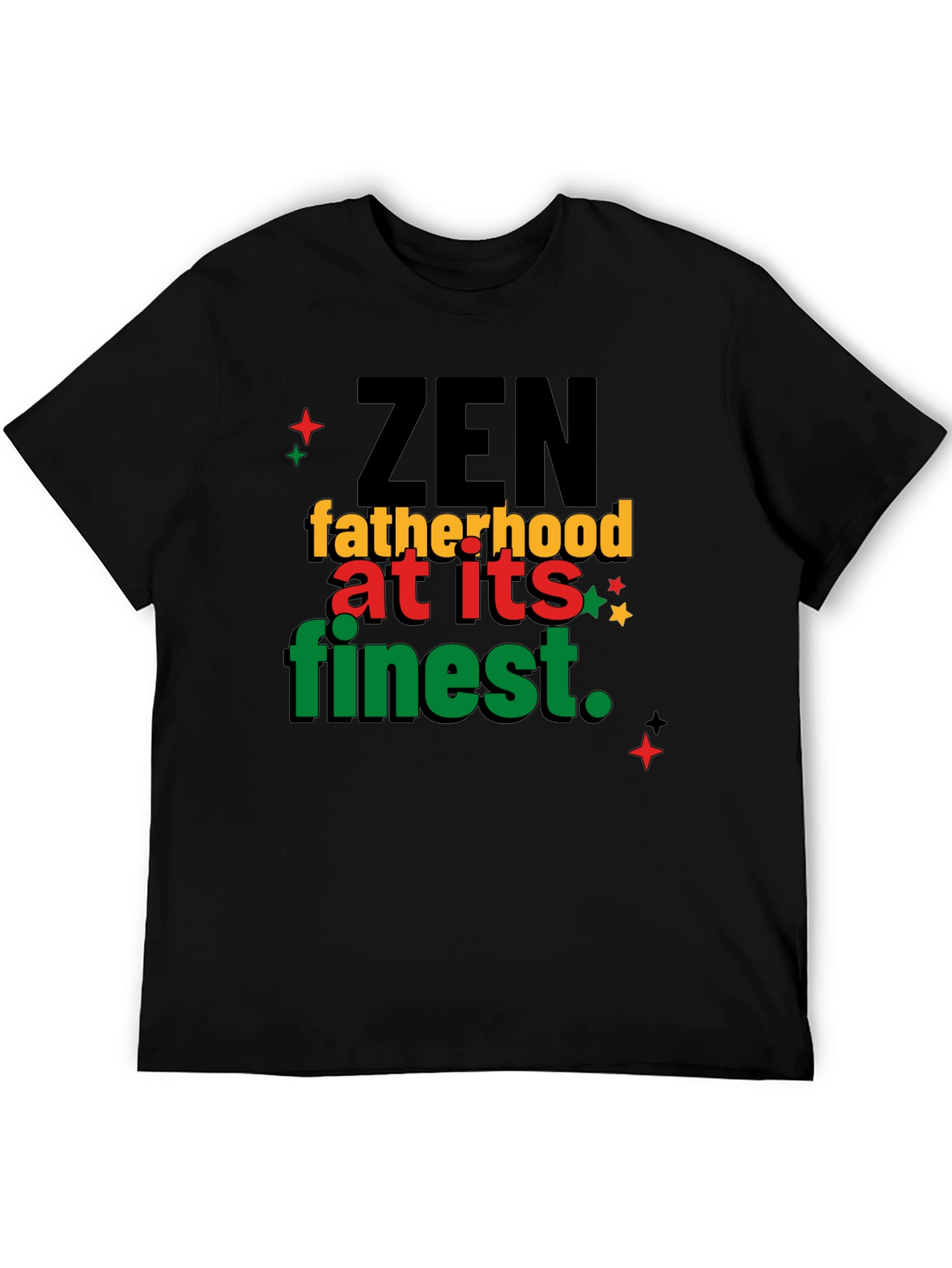 Zen Fatherhood T-Shirt: Stylish Dad Tee