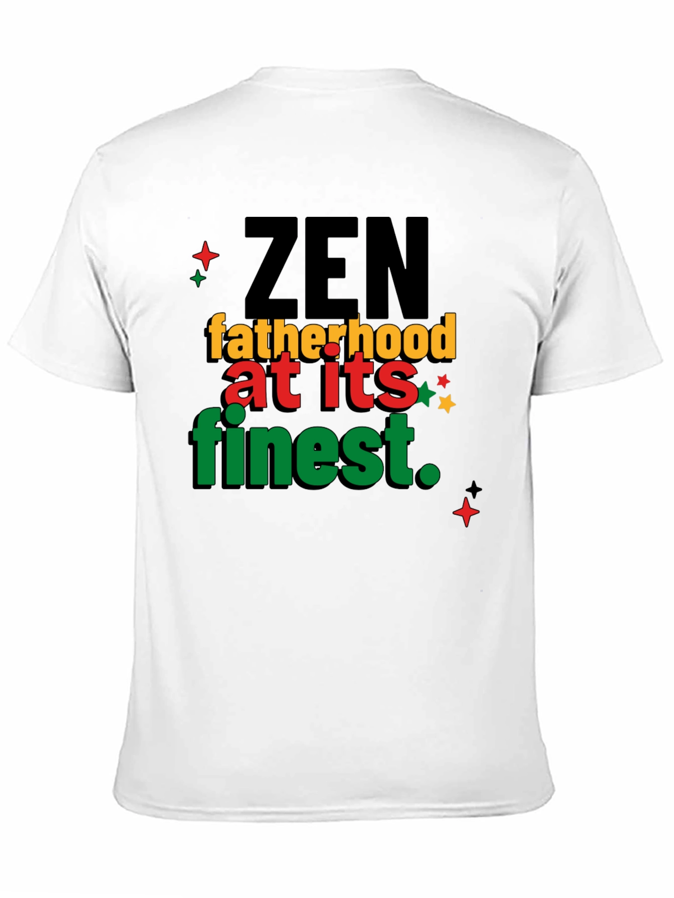 Zen Fatherhood T-Shirt: Stylish Dad Tee